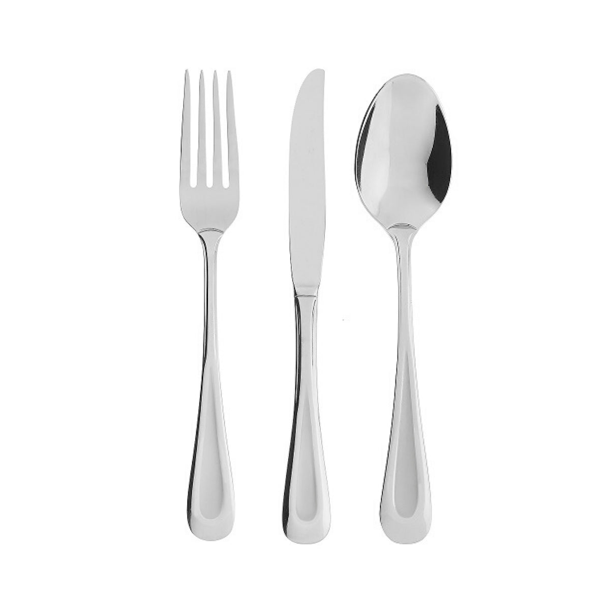 Luxury Satin Sand Dune 12-Piece Flatware Set - Stainless Steel Silverware for Fine Dining, Wedding Gifts & Elegant Dinner Parties