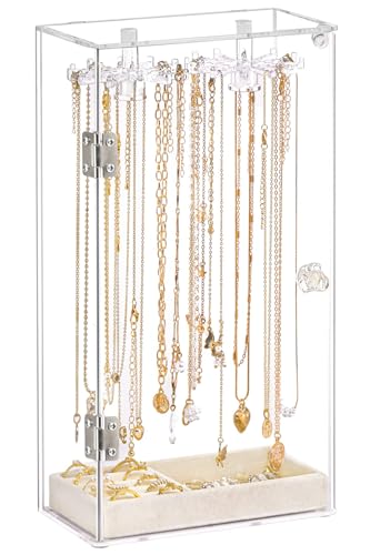 Necklace with tray