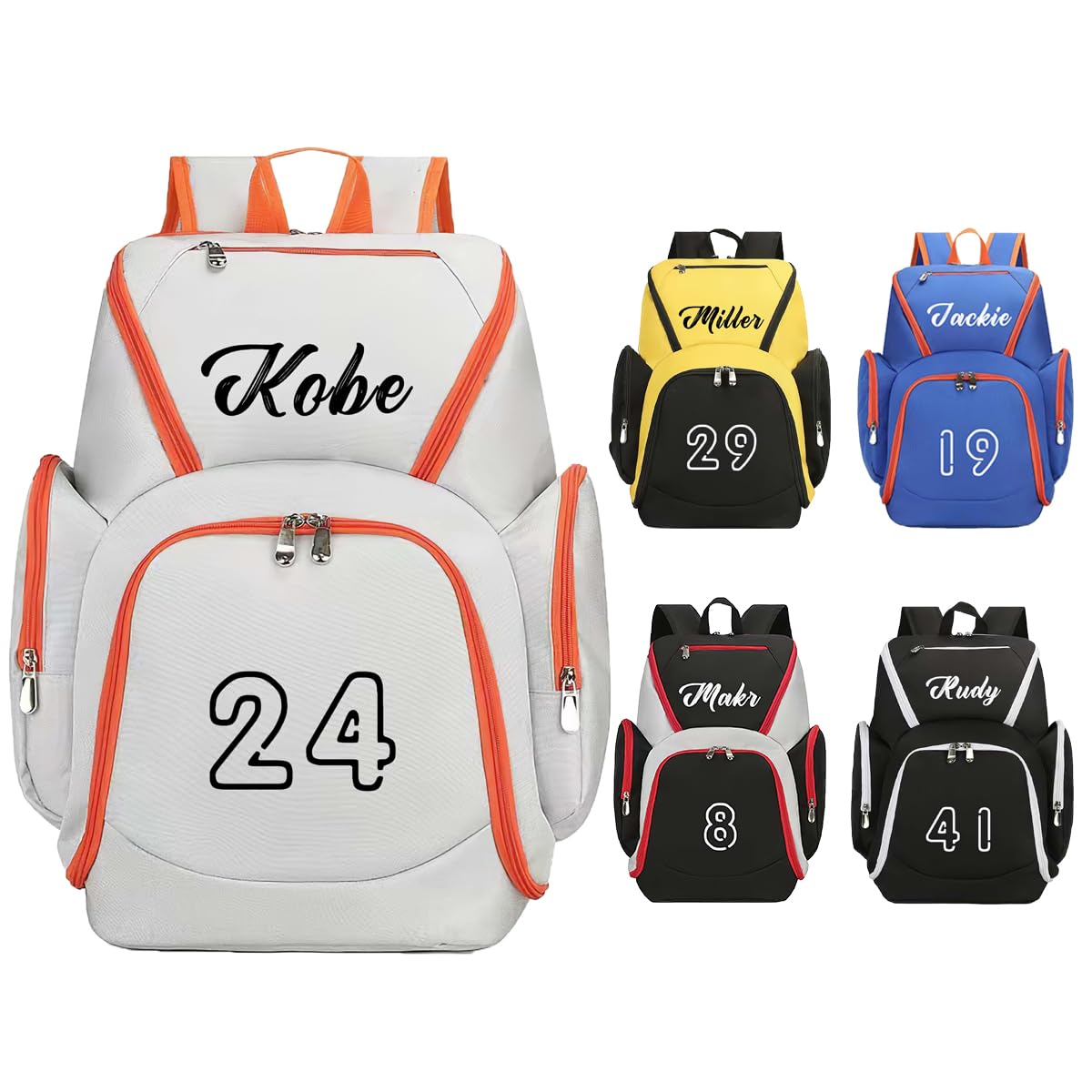 Custom Basketball Backpack for Boys - Gym & Travel Sports Bag