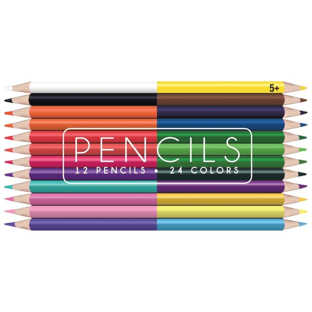 Hopper Studios Premium Colored Pencil Set in Tin Case - 36 Vibrant Colors for Artists & Adults, Perfect for Coloring Books, Sketching & DIY Craft Projects