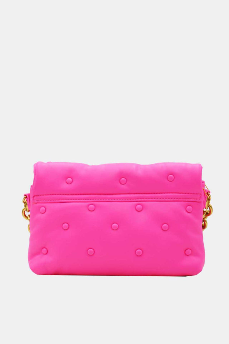 Gloria Quilted Handbag for Women - Rose Pink Crossbody Purse | Fashionable Shoulder Bag for Work, Travel & Daily Use