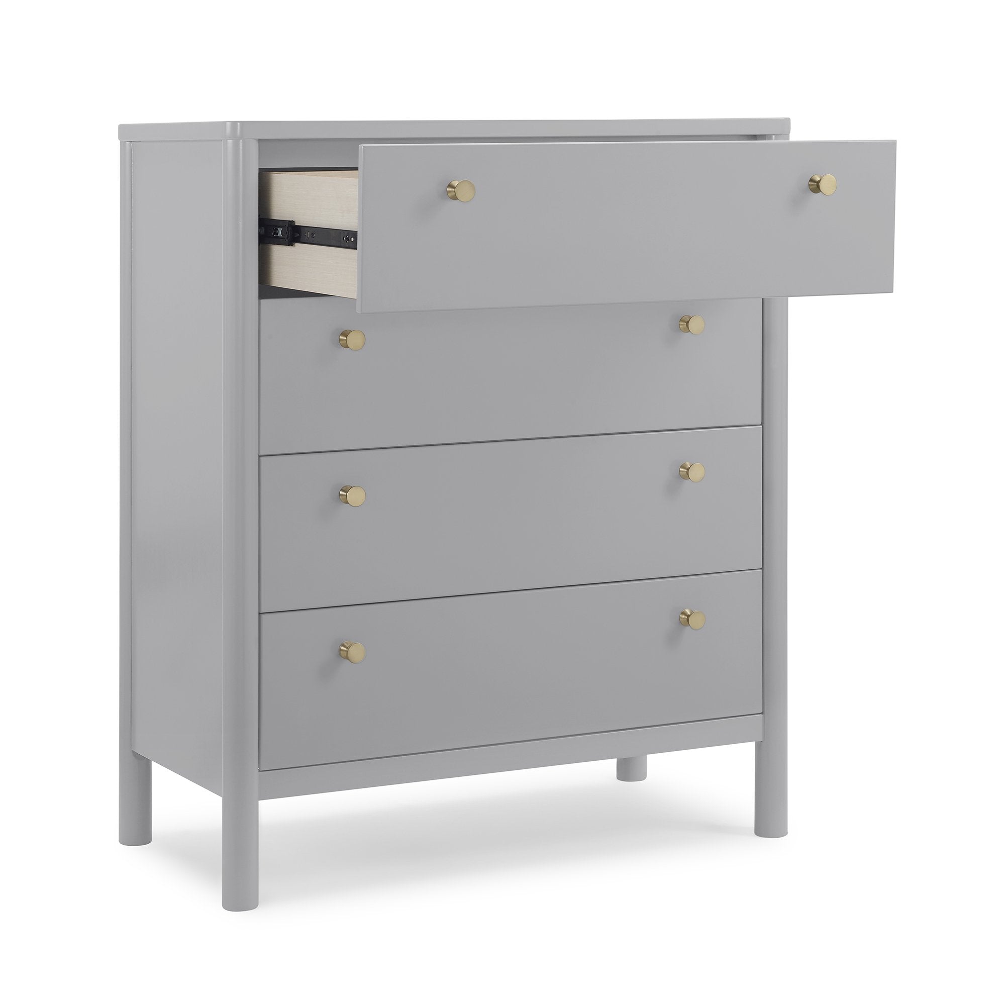 Remy 4 Drawer Chest - Solid Wood Dresser for Bedroom Storage & Organization | Perfect for Bedroom, Nursery, or Closet Organization