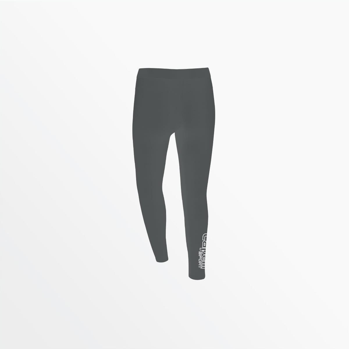 Women's Mid Rise Cotton Leggings with Logo - Comfortable Stretchy Workout Pants for Yoga, Running & Everyday Wear