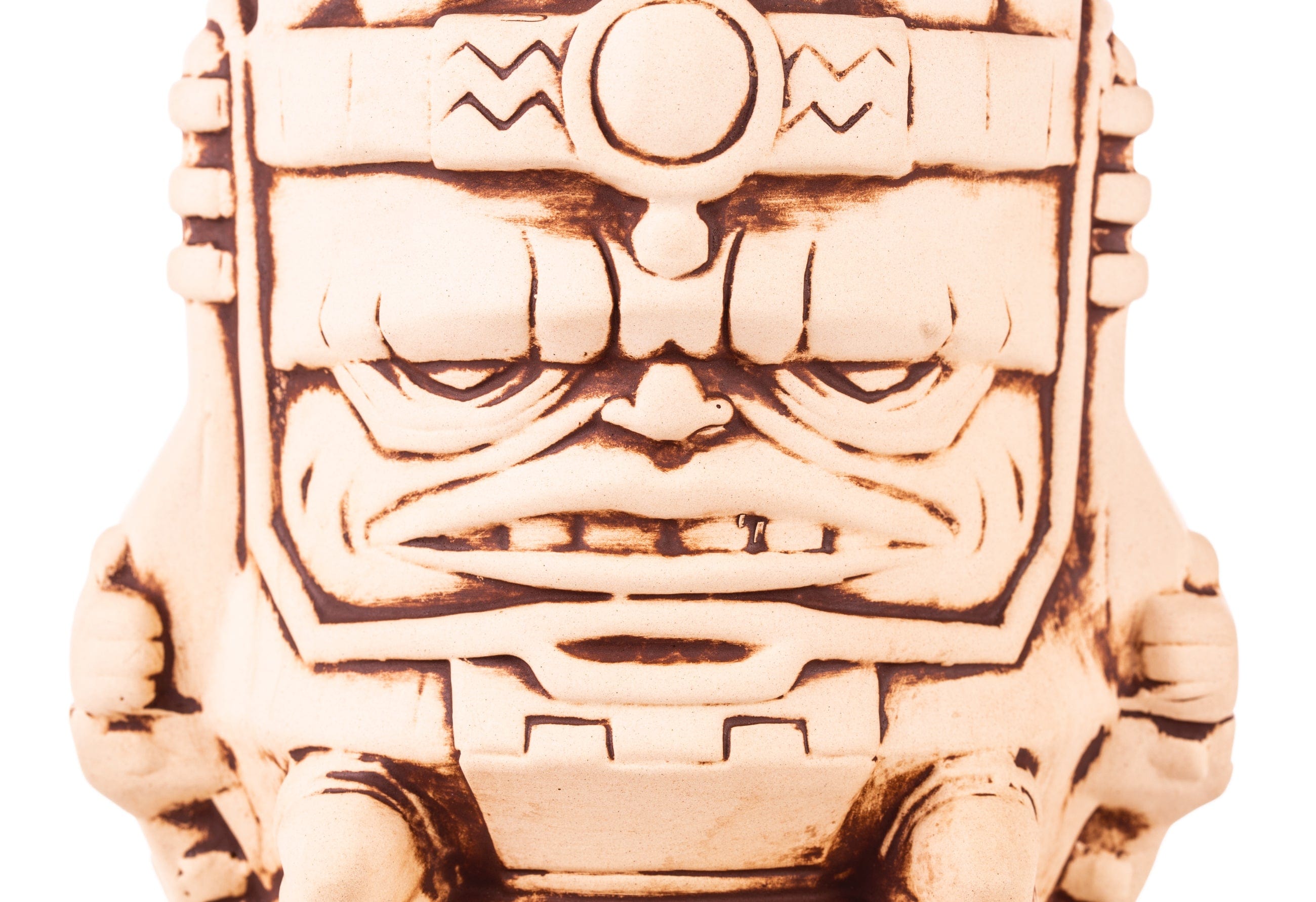 MODOK Tiki Mug - Bone Variant Collectible Cup | Perfect for Marvel Fans, Tropical Themed Parties & Home Bar Decor