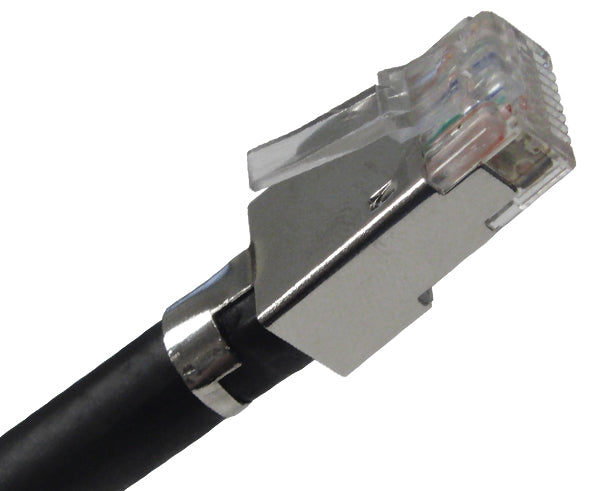 Premium CAT6A/CAT7 Shielded RJ45 Ethernet Connector - Under 8mm OD for High-Speed Networking, Gaming & Data Centers