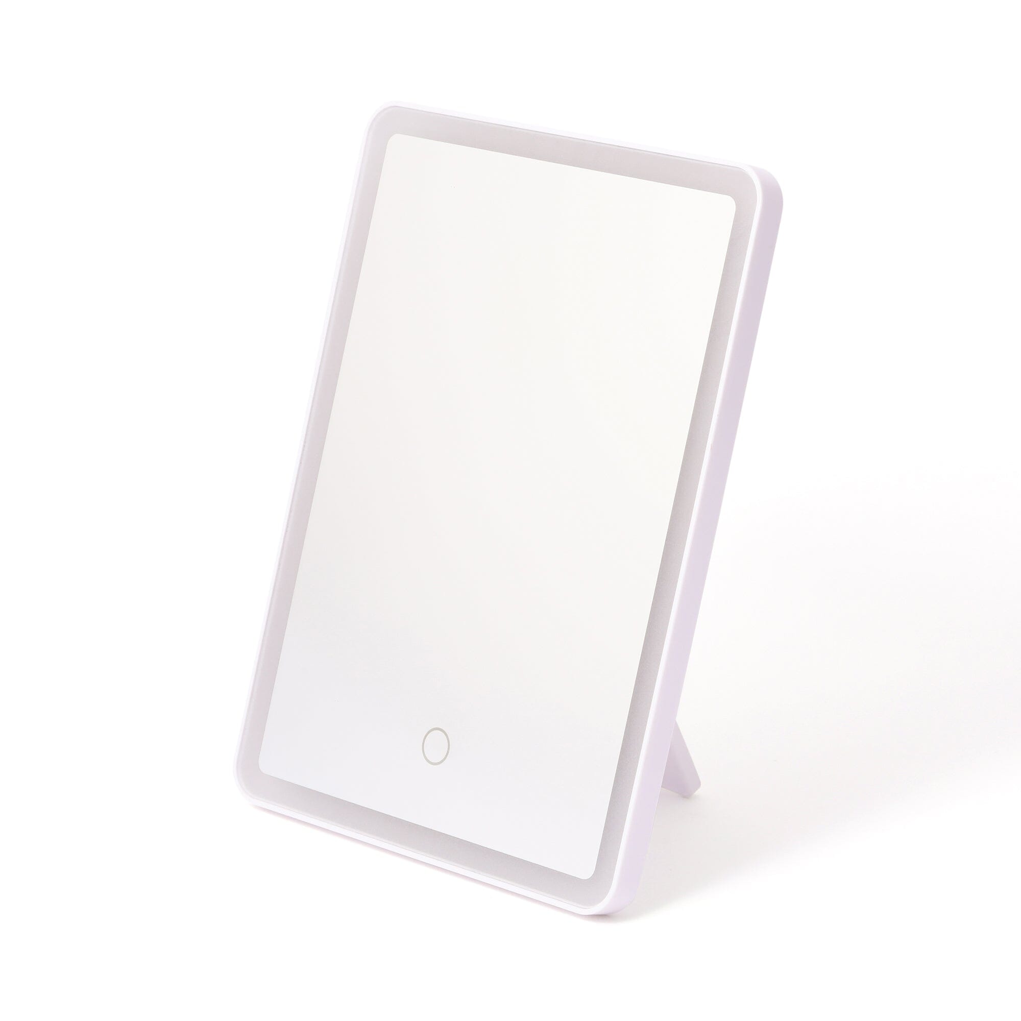 Lucio LED Vanity Mirror with Stand - Adjustable Brightness & Touch Control for Makeup, Skincare, and Grooming - Perfect for Bedroom, Bathroom, and Dressing Room