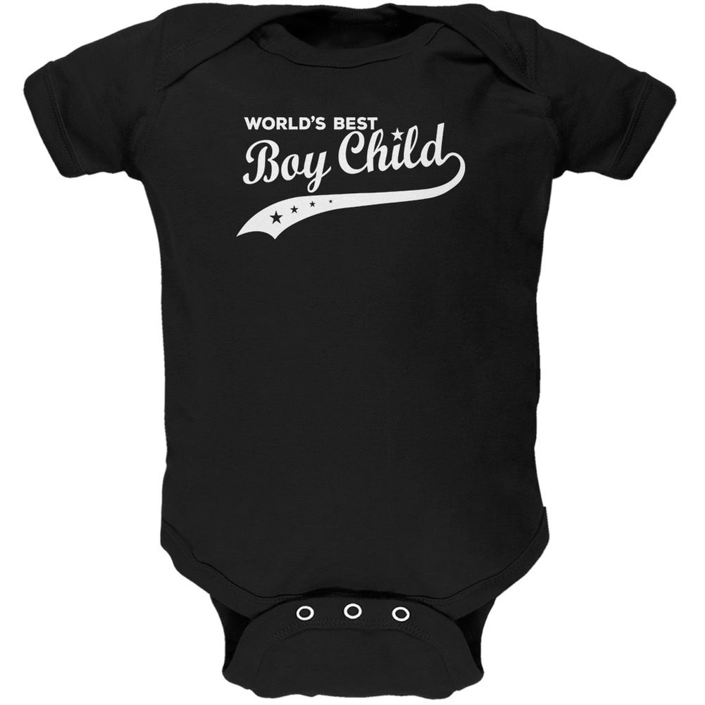Premium Black Soft Baby One-Piece Bodysuit for Boys - Comfortable & Breathable for Newborns, Infants & Toddlers - Perfect for Playtime, Naptime & Everyday Wear