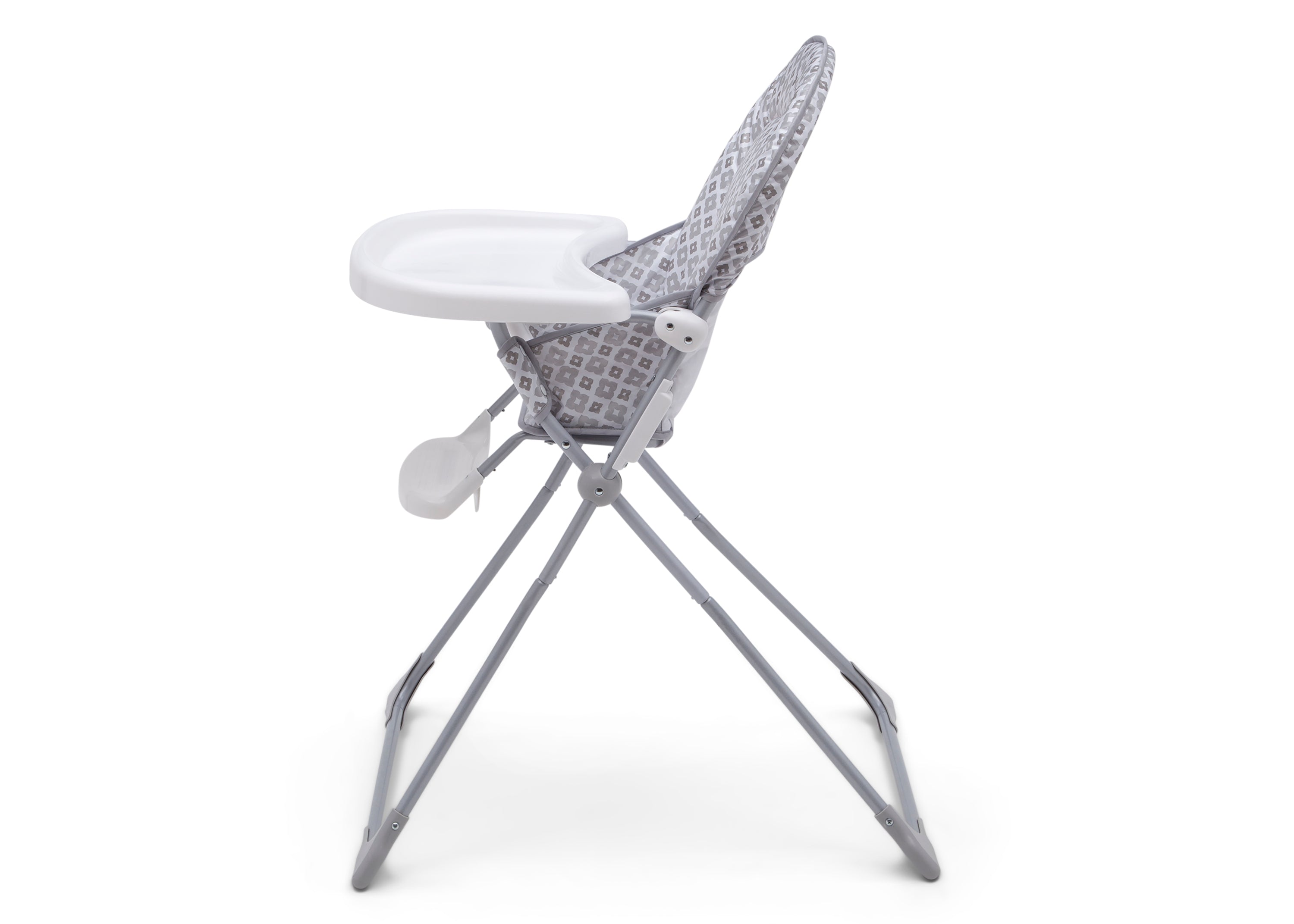 EZ Fold High Chair - Portable Baby Feeding Chair with Adjustable Height & Easy Storage - Perfect for Home, Travel & Restaurants