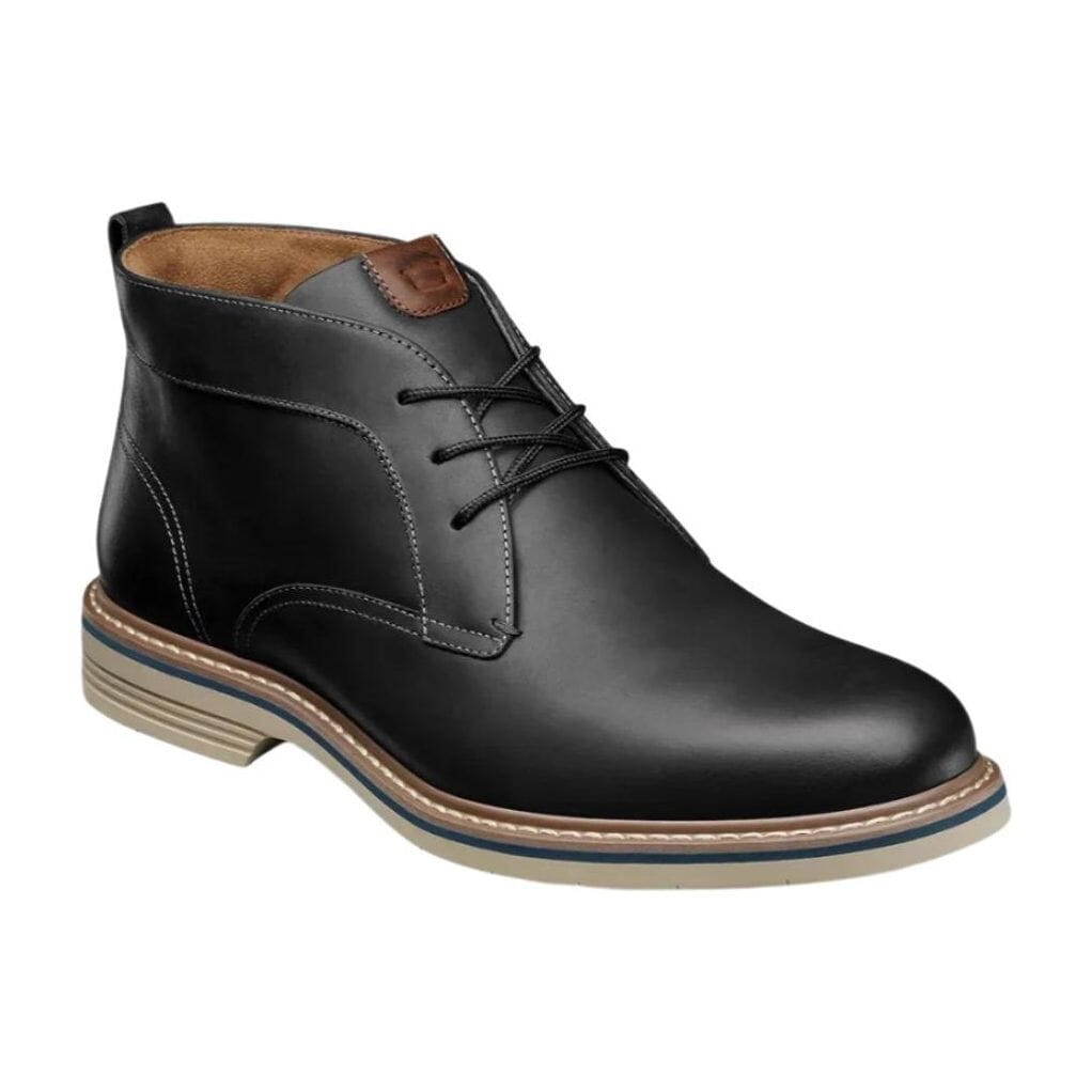 Florsheim Norwalk Plain Toe Chukka Boots for Men - Medium & Wide Widths - Comfortable Casual & Dress Shoes for Work, Office & Everyday Wear