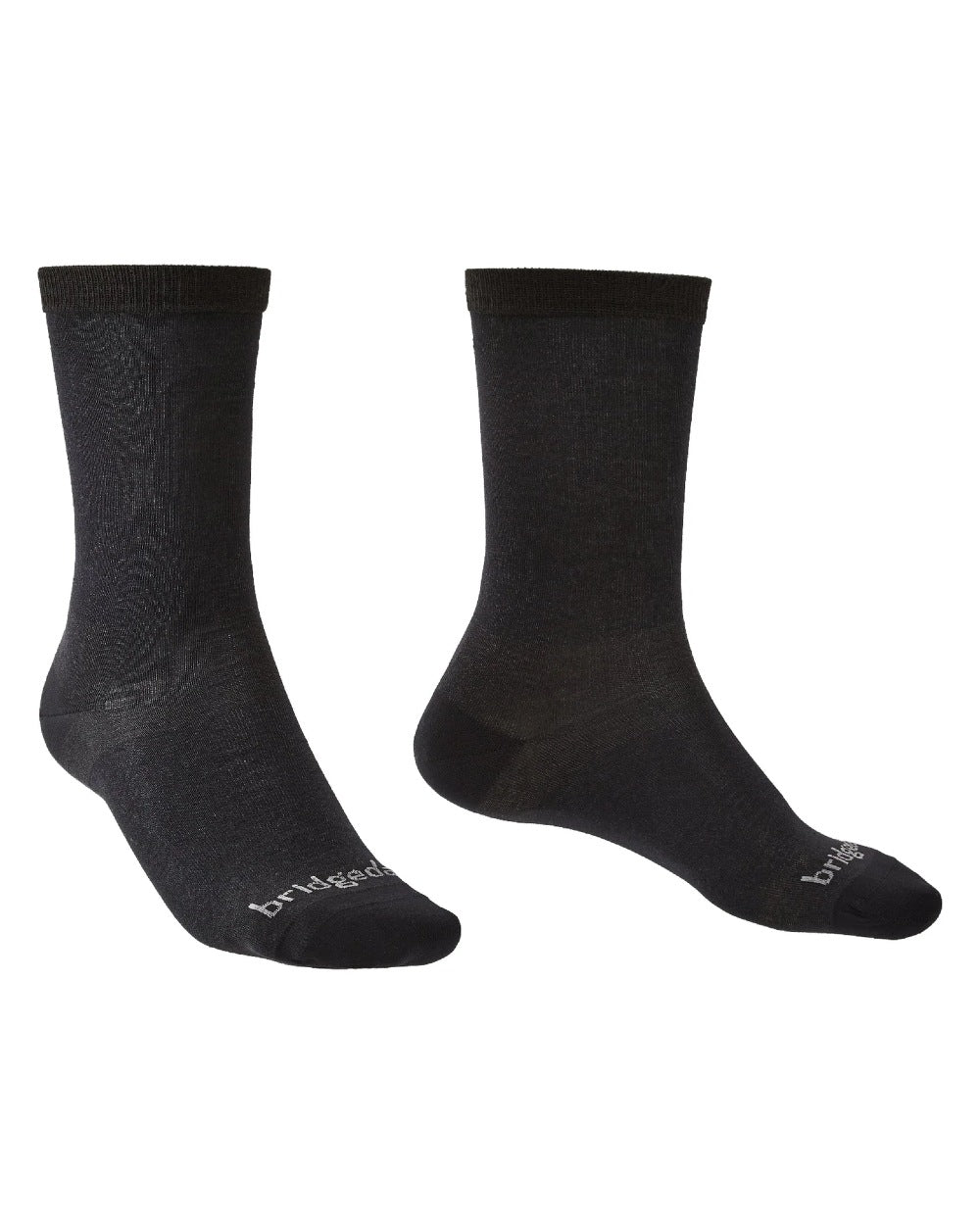 Bridgedale Coolmax Base Layer Socks - Moisture Wicking & Breathable Twin Pack for Hiking, Running & Outdoor Activities