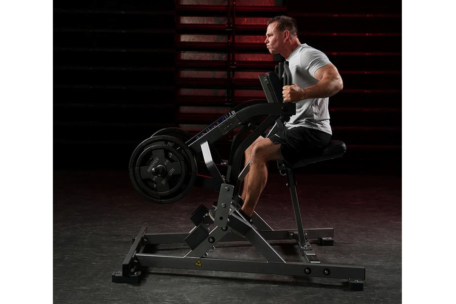Hammer Strength Plate Loaded Iso-Lateral Row Machine - Commercial Gym Equipment for Back Workouts & Strength Training - Perfect for Home Gyms & Fitness Centers