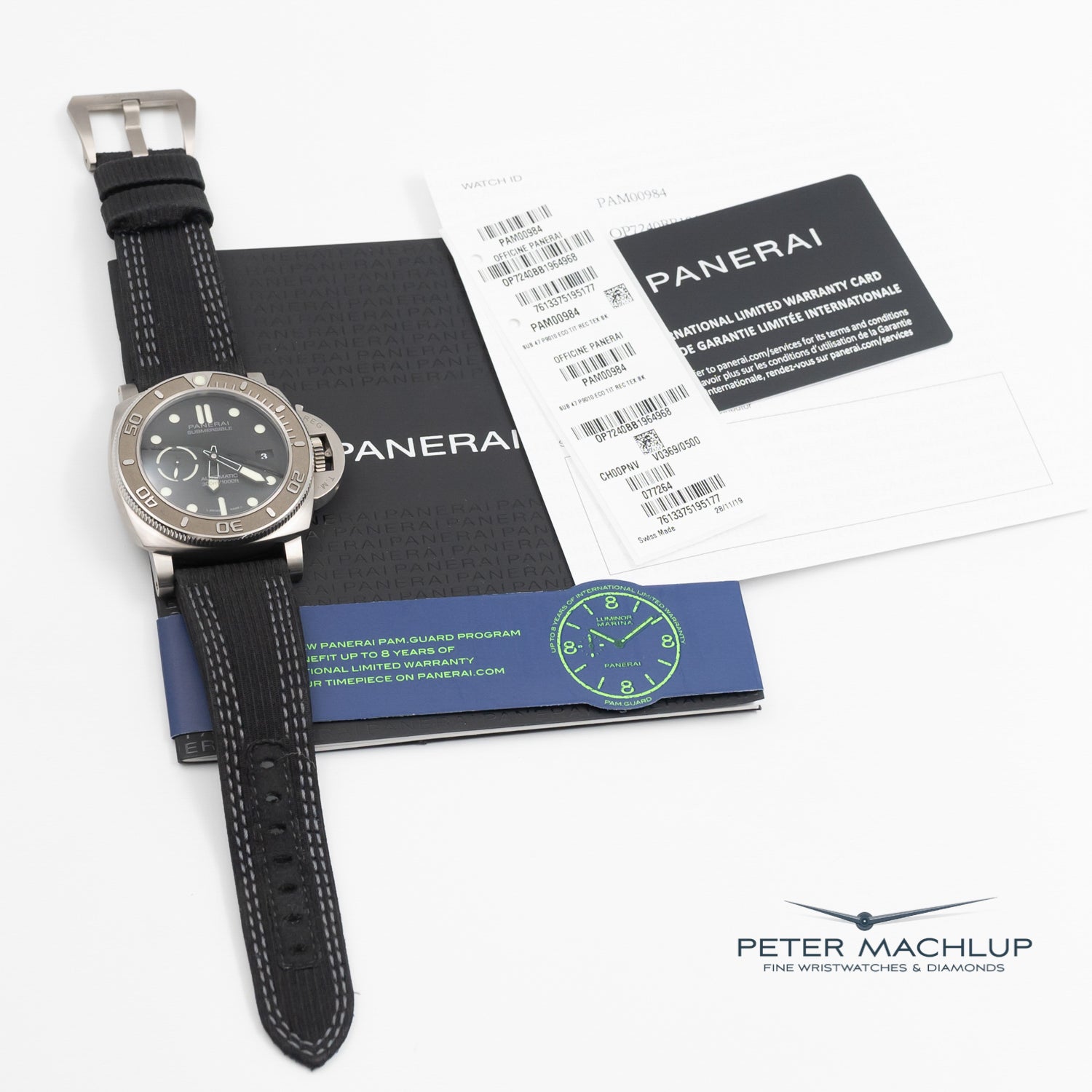 Panerai Submersible Mike Horn Edition 2021 - Luxury Dive Watch for Men - Professional Waterproof Wristwatch - Perfect for Scuba Diving, Sailing & Outdoor Adventures