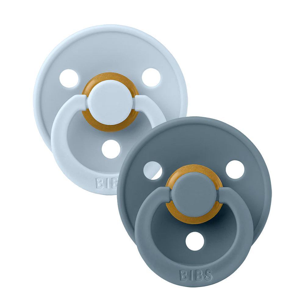 Anatomical Baby Pacifier - Soft BPA-Free Soother in Baby Blue & Petrol Colors | Perfect for Newborns & Infants for Daytime Comfort & Nighttime Sleep