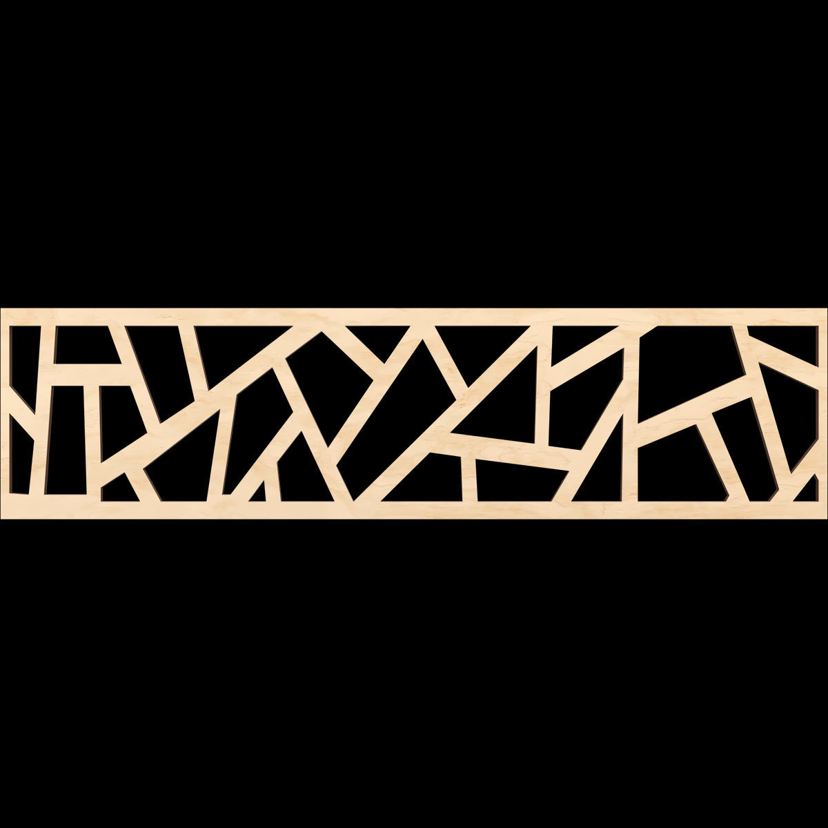 Harrisburg Fretwork Moulding - Decorative Wood Trim for Home & Furniture | Perfect for DIY Projects, Wall Paneling, and Cabinet Accents