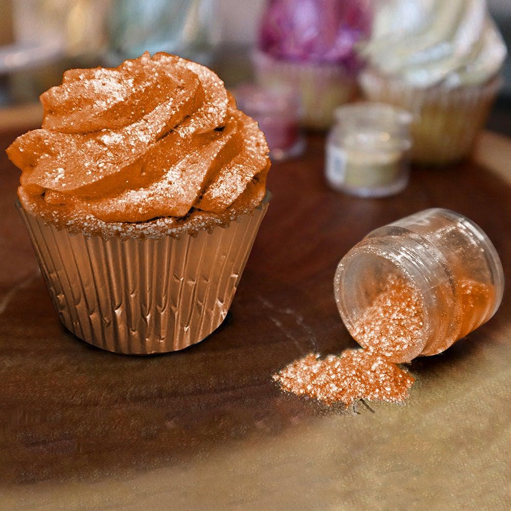 Denver Broncos Football Glitter Set - Navy Blue & Pumpkin Orange Tinker Dust® for DIY Crafts, Party Decorations, and Sports Fan Gifts