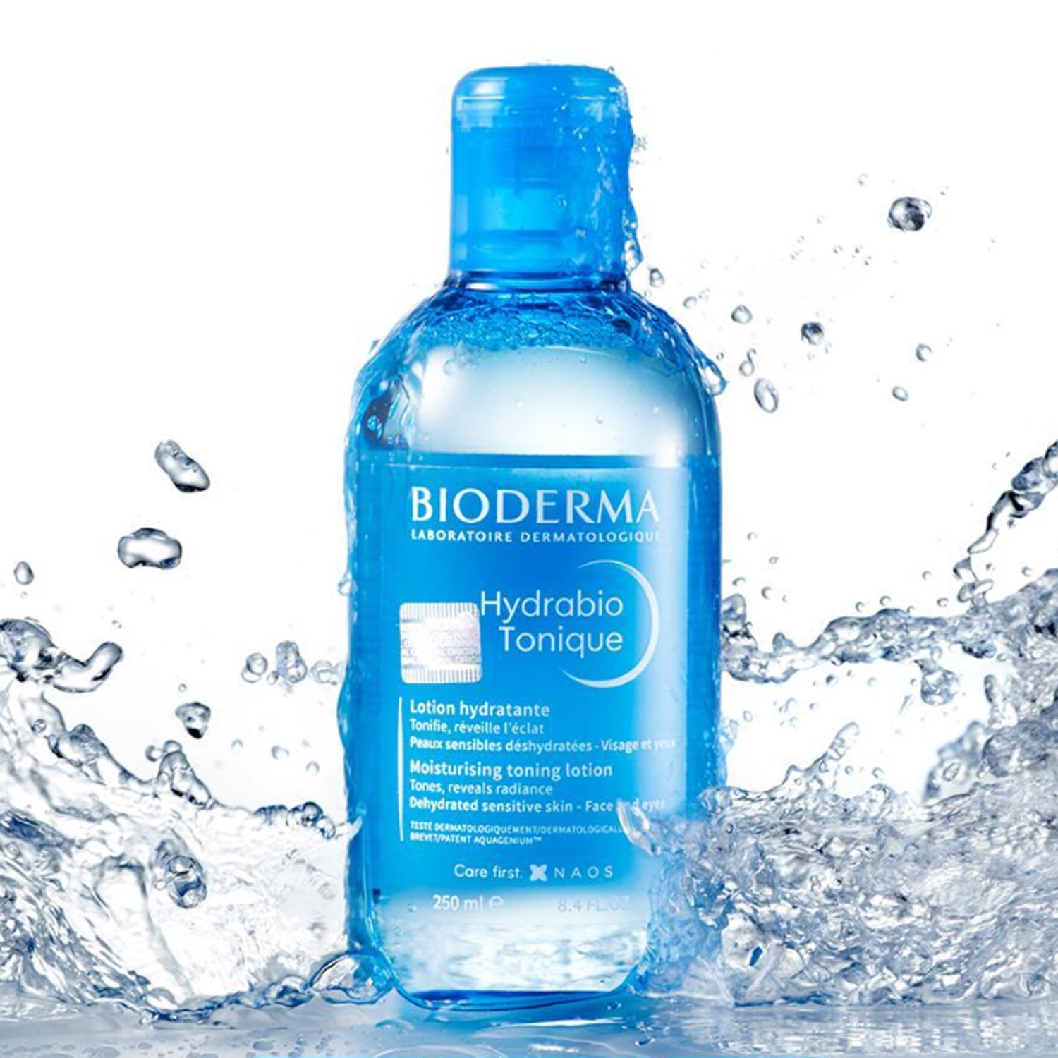 BIODERMA Hydrabio Tonique Hydrating Facial Toner 500ml + Free 250ml Gift Set - Soothing & Moisturizing for Dry & Sensitive Skin - Perfect for Daily Skincare Routine & Post-Cleansing Hydration