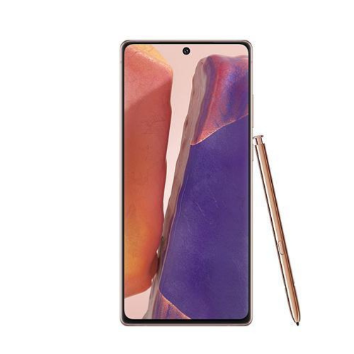 Samsung Galaxy Note 20 5G Unlocked Smartphone - 128GB Bronze | Premium Android Phone with S Pen, Fast Charging & Long Battery Life for Work, Gaming & Streaming