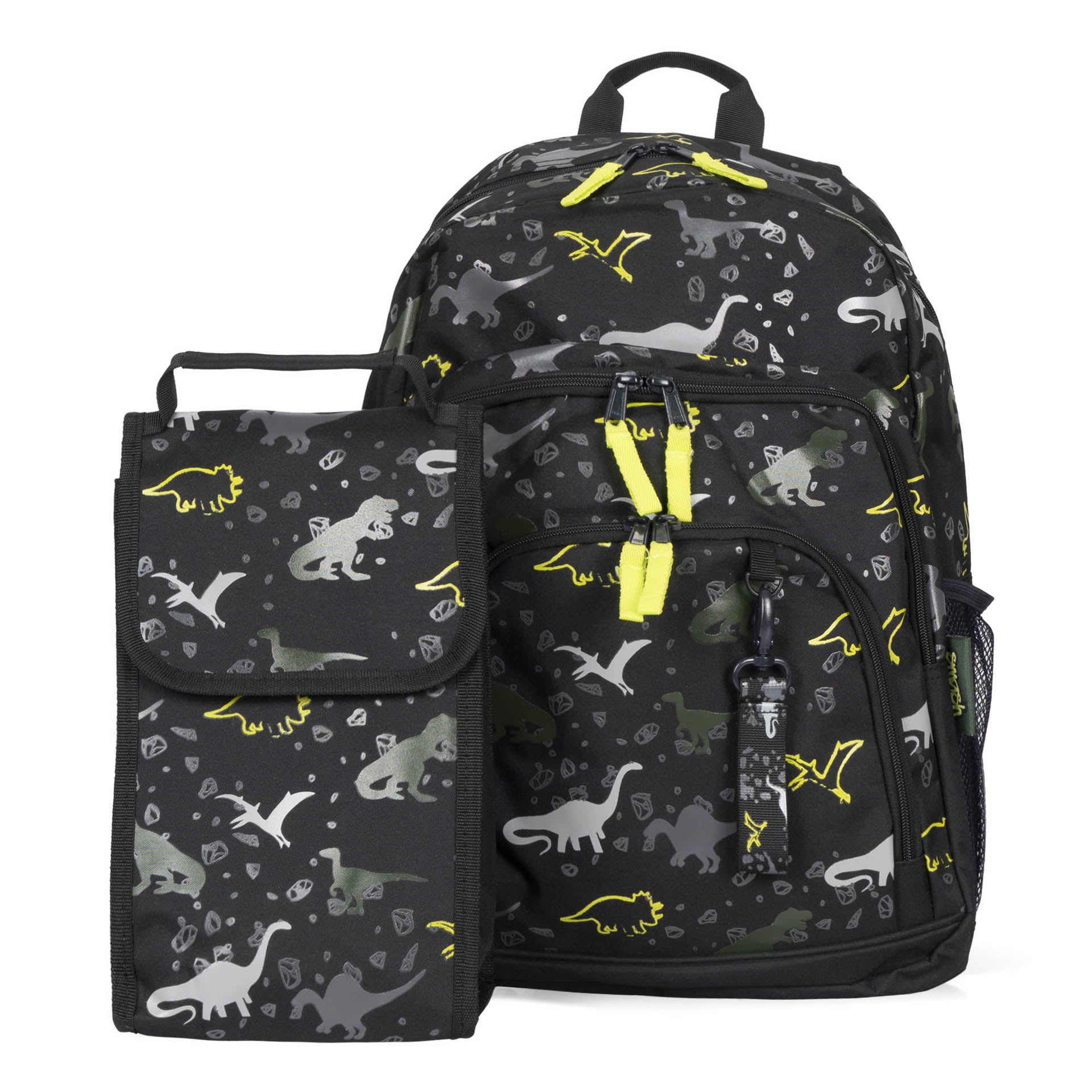 SMASH Backpack with Lunch Bag & Key Leash - Durable School Backpack for Kids & Teens, Perfect for School, Travel & Outdoor Adventures