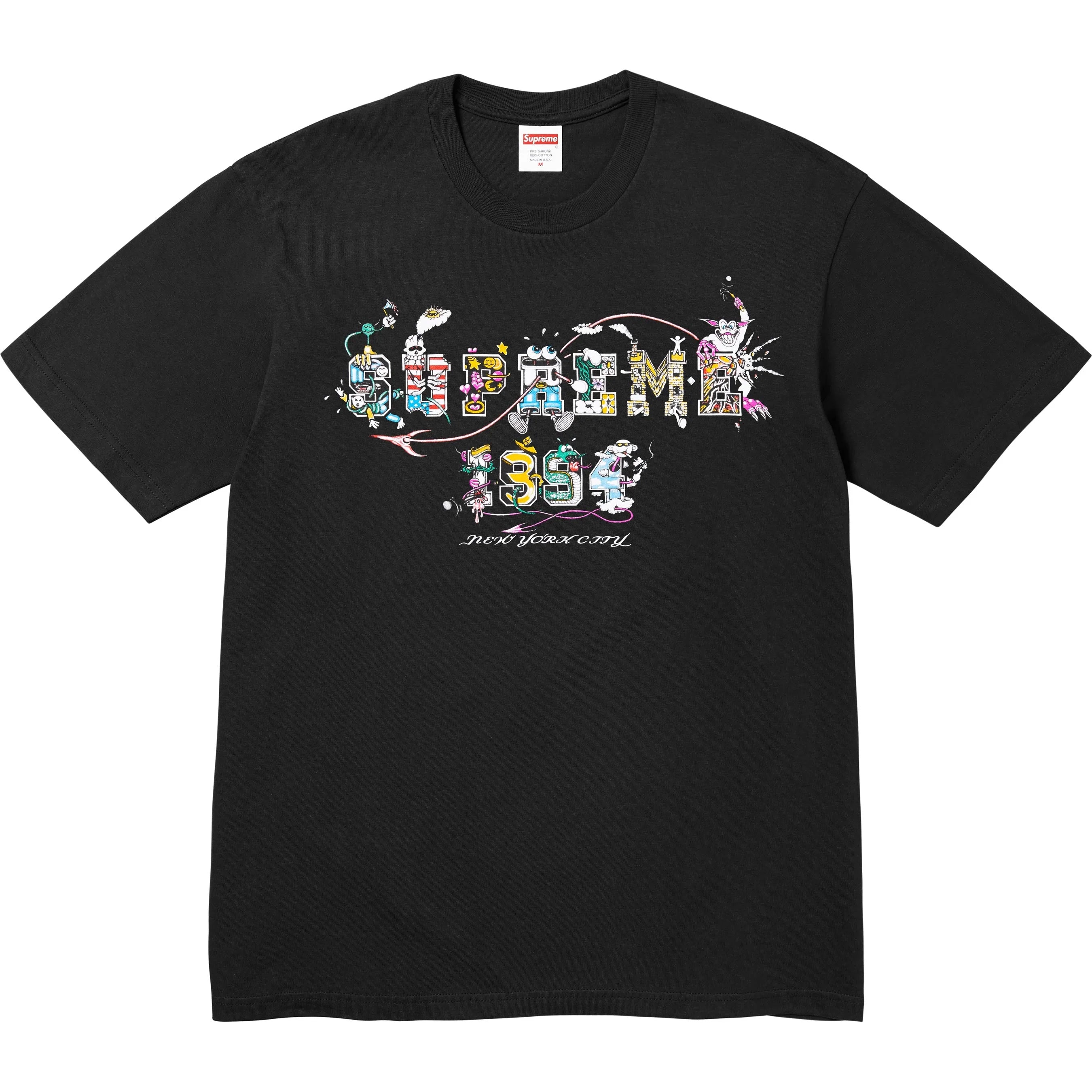 Supreme 24SS Varsity Tee - Men's Short Sleeve Graphic T-Shirt - Streetwear Fashion for Casual Wear & Urban Outfits
