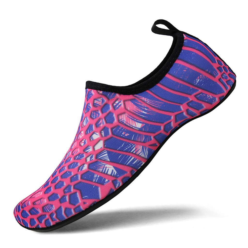 **Women's Wide Width Water Shoes - Quick Dry Aqua Socks for Beach, Swim, Surf, Yoga & Outdoor Exercise | Barefoot Comfort for Active Lifestyles**