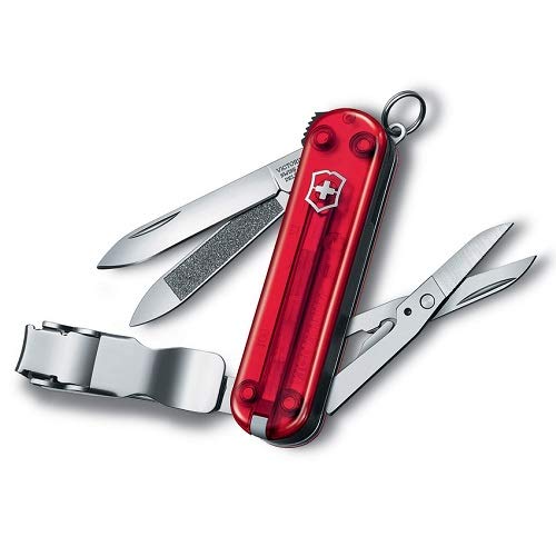 Victorinox 580 Swiss Multi-Tool - 8 Functions with Nail Clip & File for Travel & Grooming