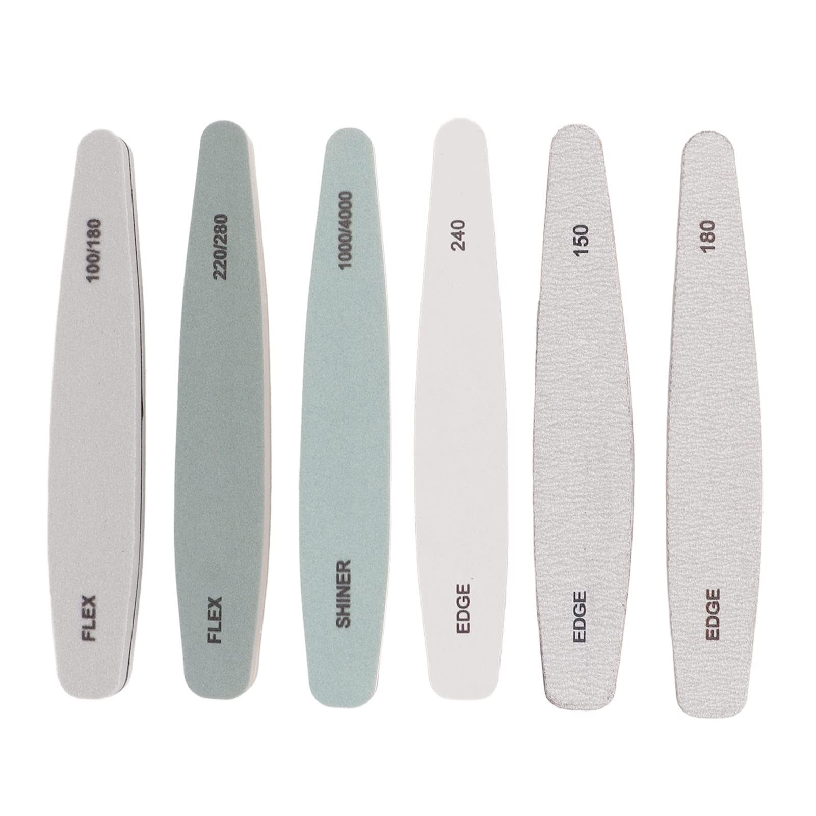 Professional Reusable Washable Curved Nail File & Buffer - Salon Quality Manicure & Pedicure Tool for Home & Spa Use - Perfect for Nail Care, Grooming & DIY Beauty Treatments