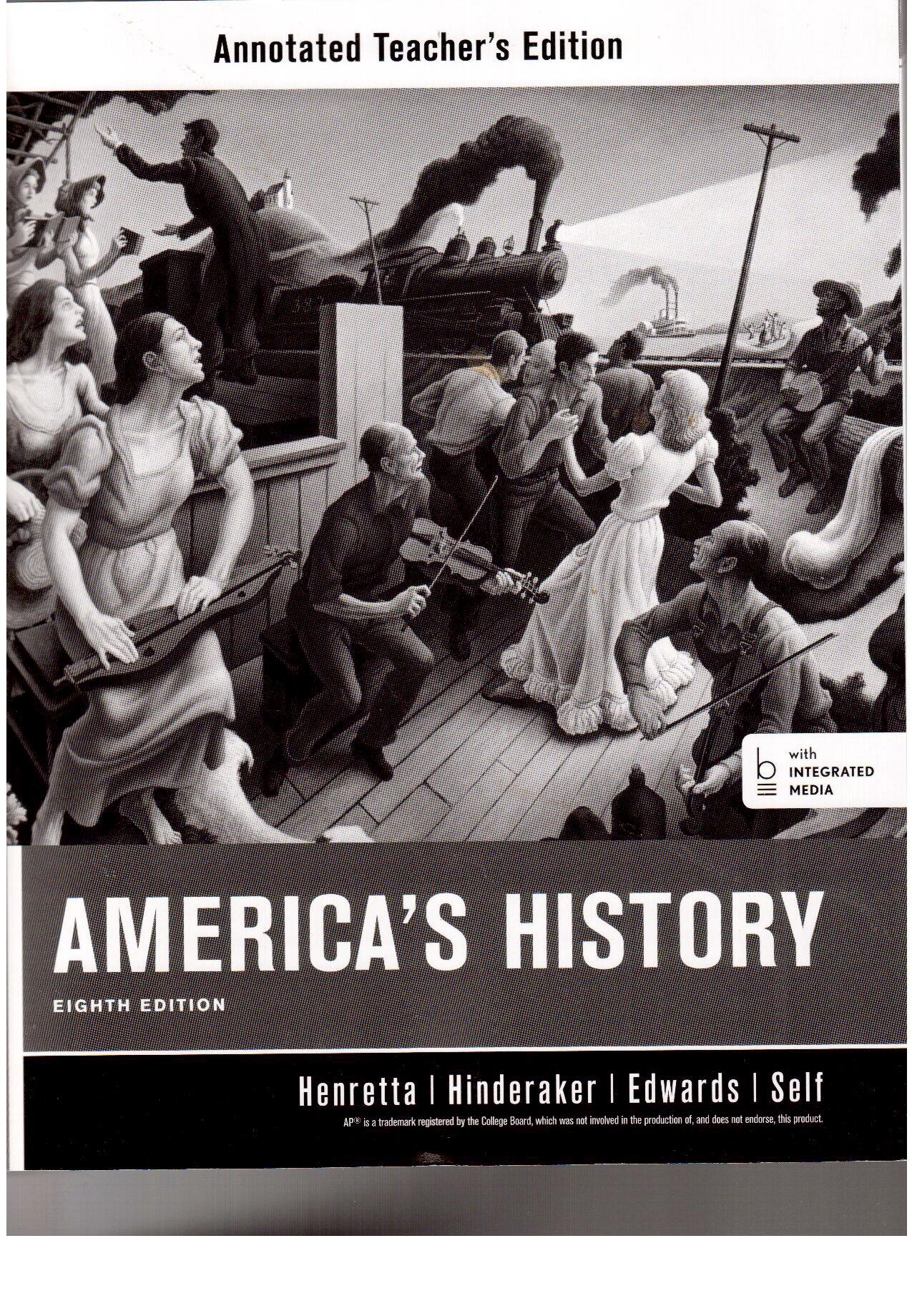 America's History 8th Edition AP Teacher's Edition - Annotated Textbook for Advanced Placement US History Classes | Perfect for APUSH Teachers & Homeschool Educators