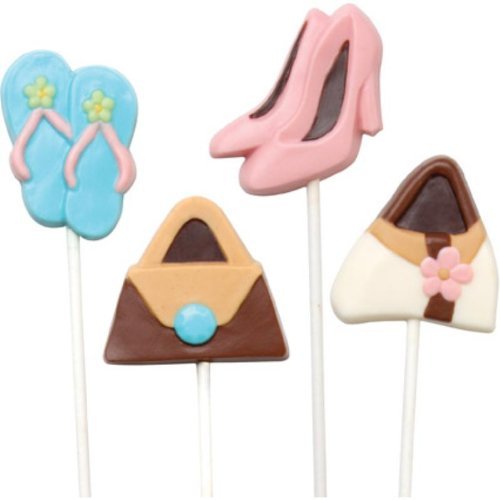 Make N' Mold Dress My Cupcake Purse and Shoe Pop Candy Mold Kit - DIY Edible Decorations for Baking, Parties & Creative Desserts