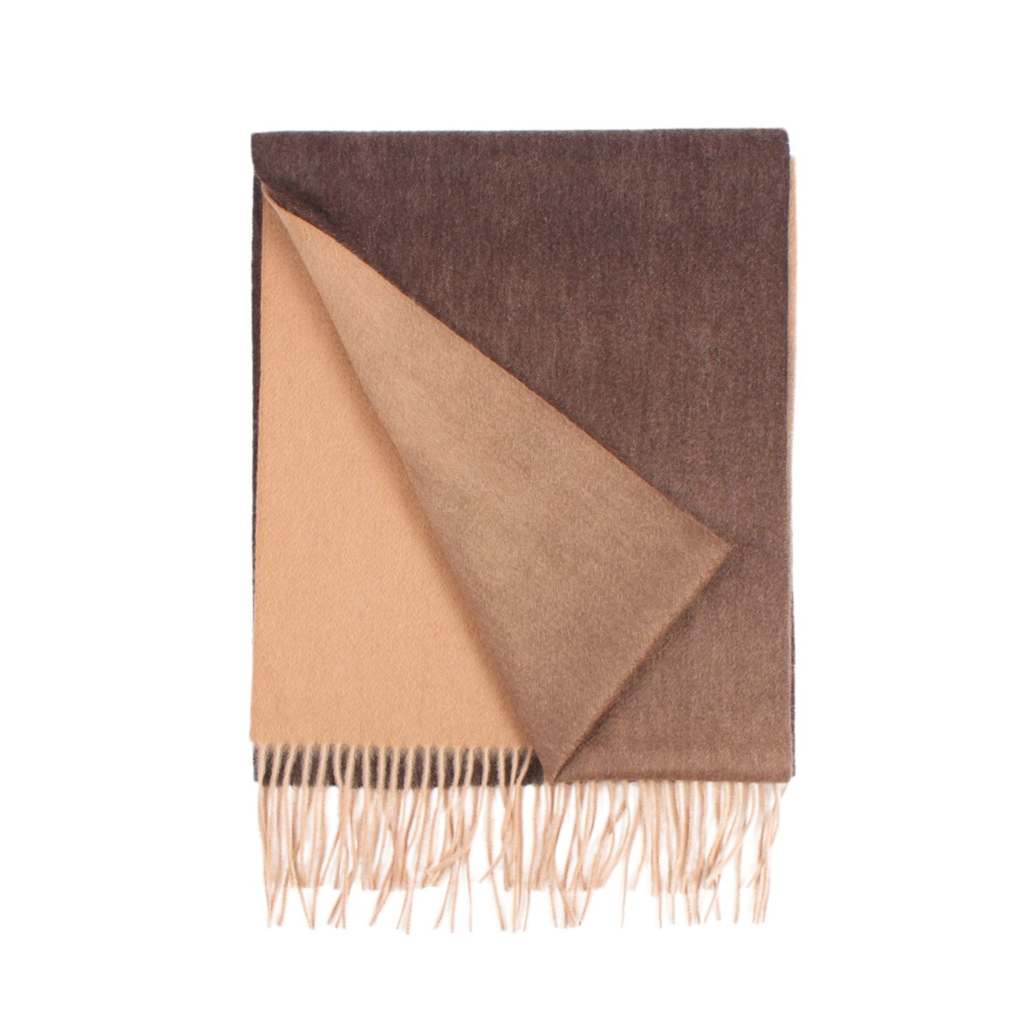 Luxury Men's Woven Cashmere Ombre Scarf - Soft Winter Warm Shawl Wrap - Perfect for Cold Weather, Office & Outdoor Activities