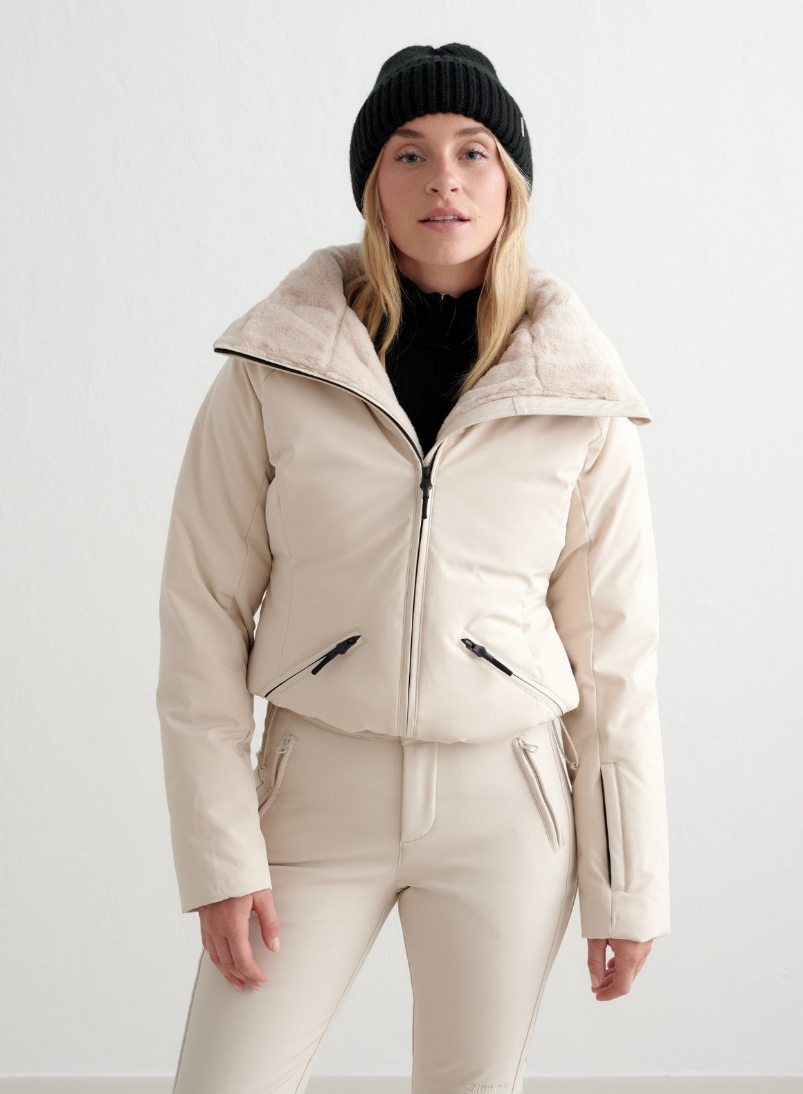 Café Au Lait Verbier Jacket - Stylish Winter Coat for Women | Waterproof & Warm Outerwear for Skiing, Hiking & City Fashion