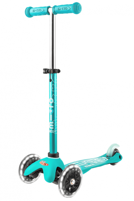 Micro Kickboard Micro Mini DELUXE LED Scooter for Kids - Light Up Wheels, Adjustable Handlebar, Ages 2-5 | Perfect for Outdoor Play, Neighborhood Rides & Backyard Fun