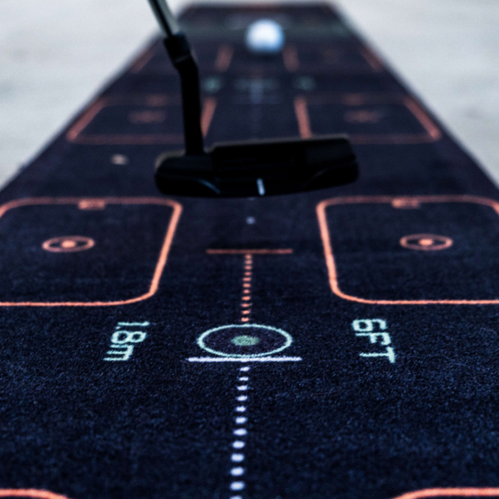 Wellputt First 10ft Golf Putting Mat for Indoor Practice - Perfect for Home, Office & Training Drills