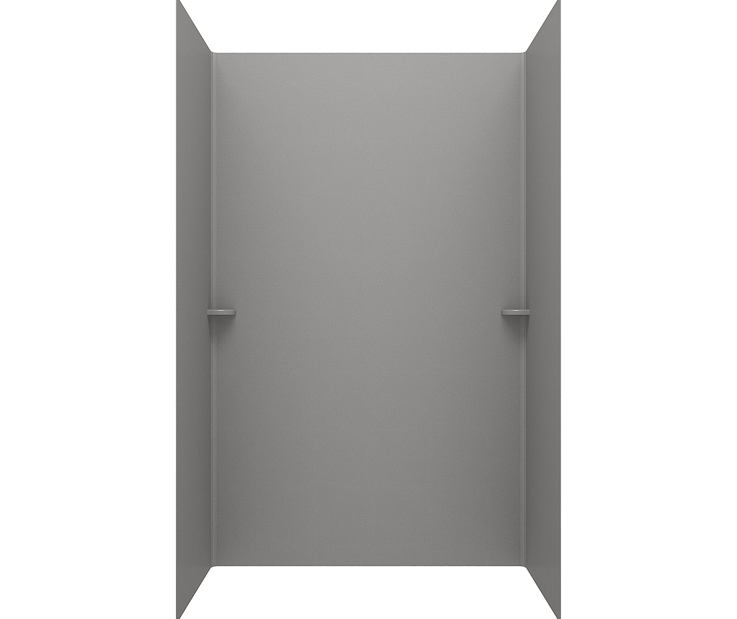 36x48x96 Swanstone Solid Surface Shower Wall Kit - Waterproof & Mold-Resistant Bathroom Remodeling Solution for Modern Homes & Commercial Spaces