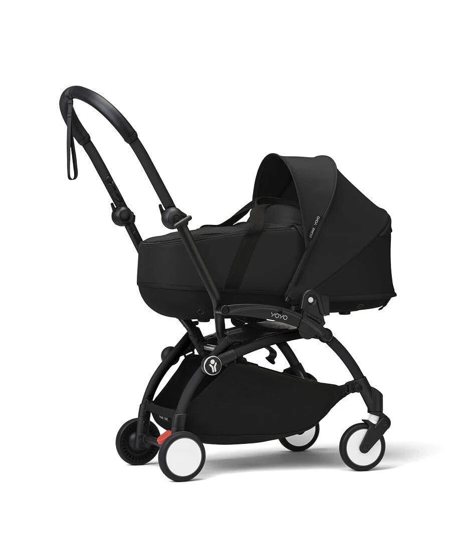 Stokke YOYO 3 Lightweight Travel Stroller with Bassinet - Compact Foldable Baby Pushchair for Airplane & City Use