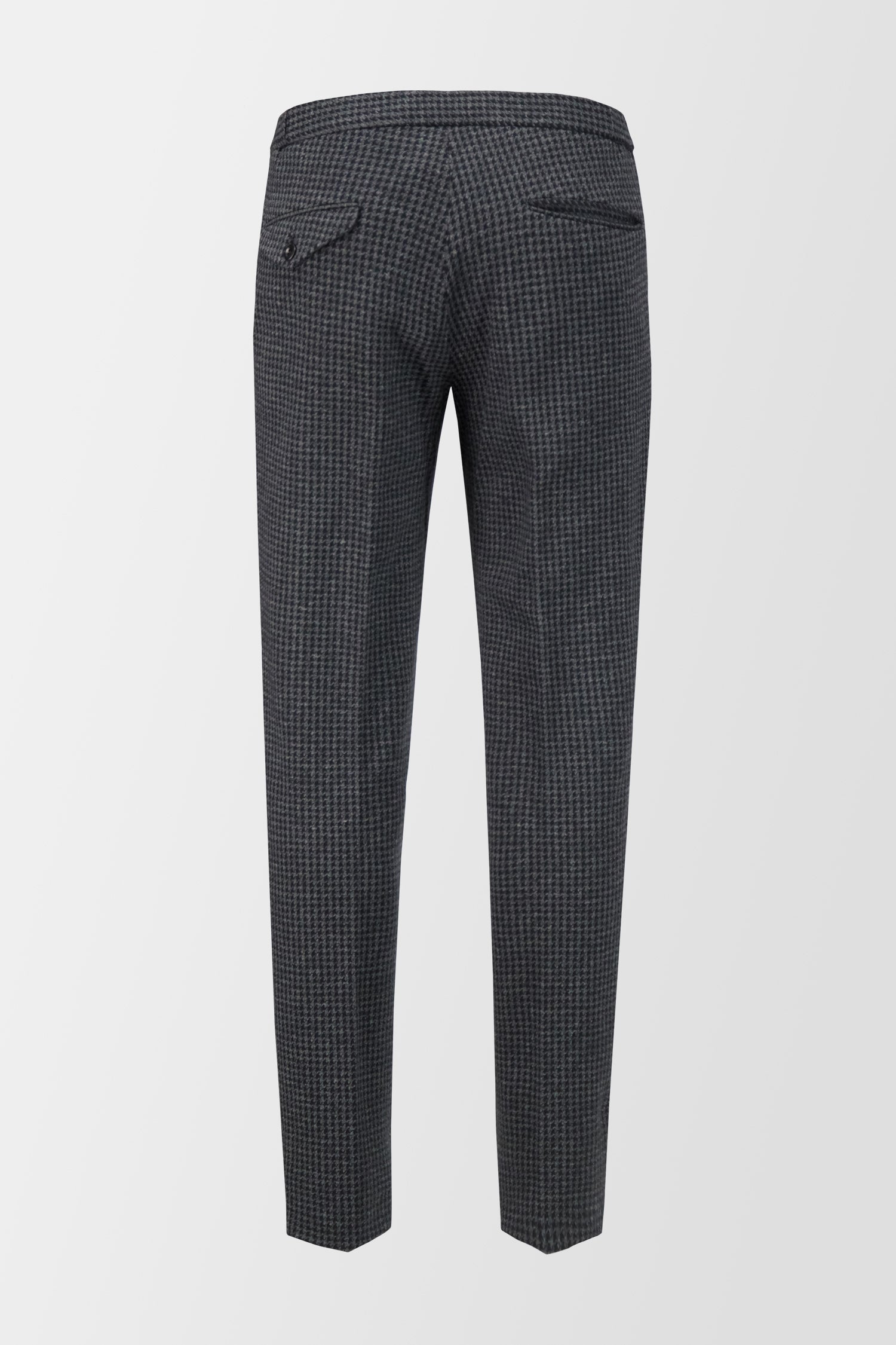 Premium Incotex Grey Dress Pants for Men - Slim Fit Business Casual Trousers for Office & Formal Wear