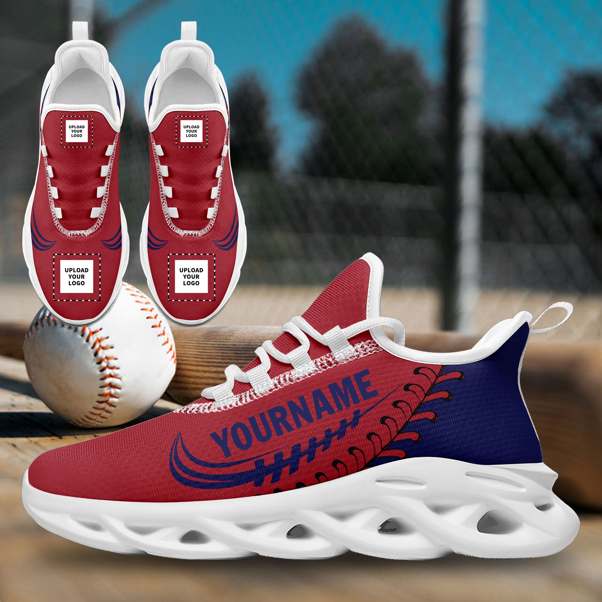 Custom MaxSoul Personalized Shoes - Breathable Lightweight Sneakers for Men & Women | Perfect for Running, Gym Workouts & Casual Wear