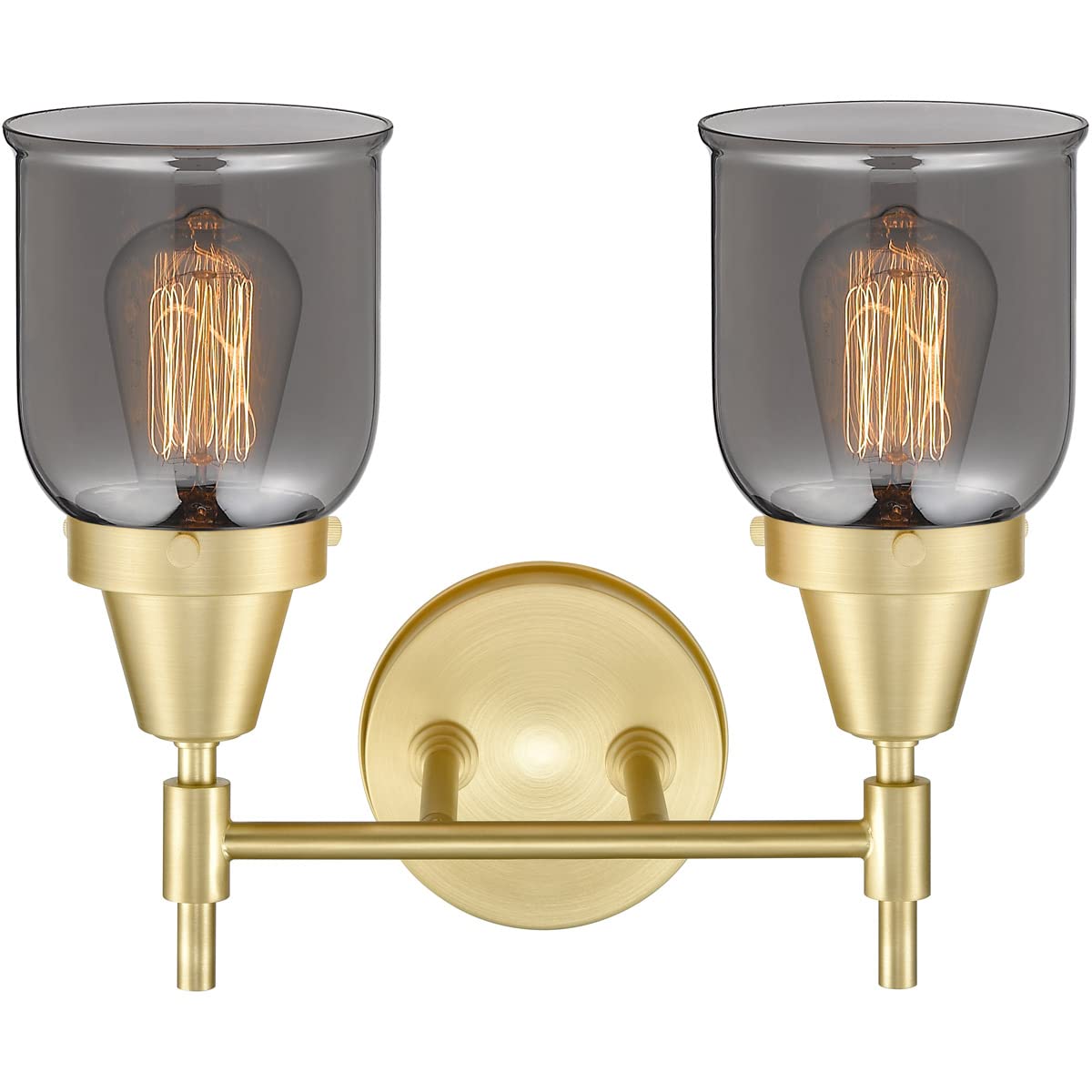 Innovations 447-2W-SB-G53 LED Nautical Brass Bathroom Vanity Light - Perfect for Coastal, Beach House & Marine-Themed Decor