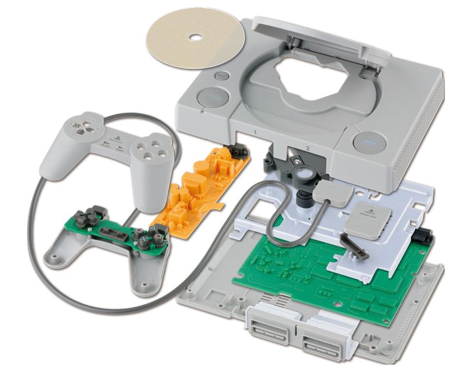 Bandai Best Hit Chronicle 2/5 Sony PlayStation SCPH-1000 Model Kit - Build Your Own Classic PS1 Console for Collectors & Gaming Enthusiasts