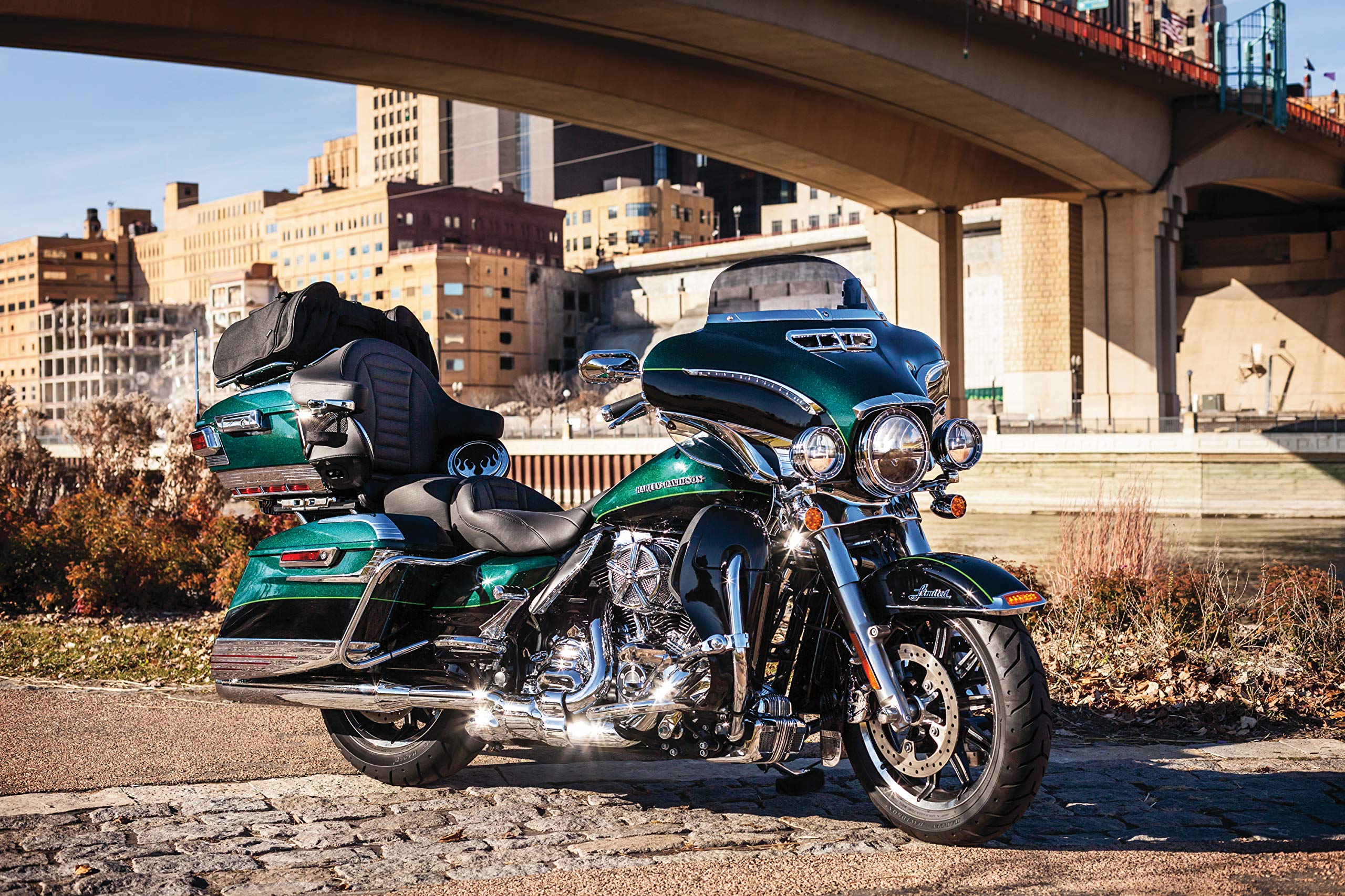 Kuryakyn 5281 Momentum Hitchhiker Motorcycle Travel Luggage - Waterproof Trunk Rack Bag for Harley, Touring & Cruiser Bikes (Black) | Perfect for Long Distance Rides & Road Trips