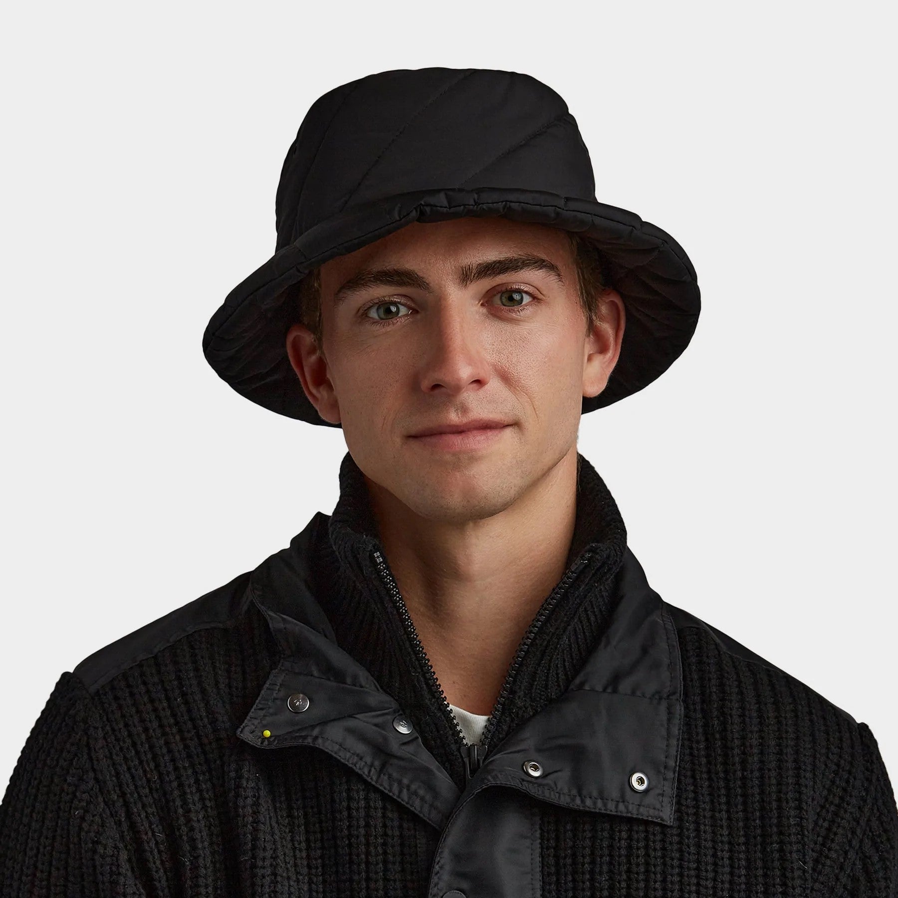 Abbott Black Bucket Hat for Men & Women - Sun Protection Outdoor Hats for Hiking, Beach, Fishing & Summer Activities