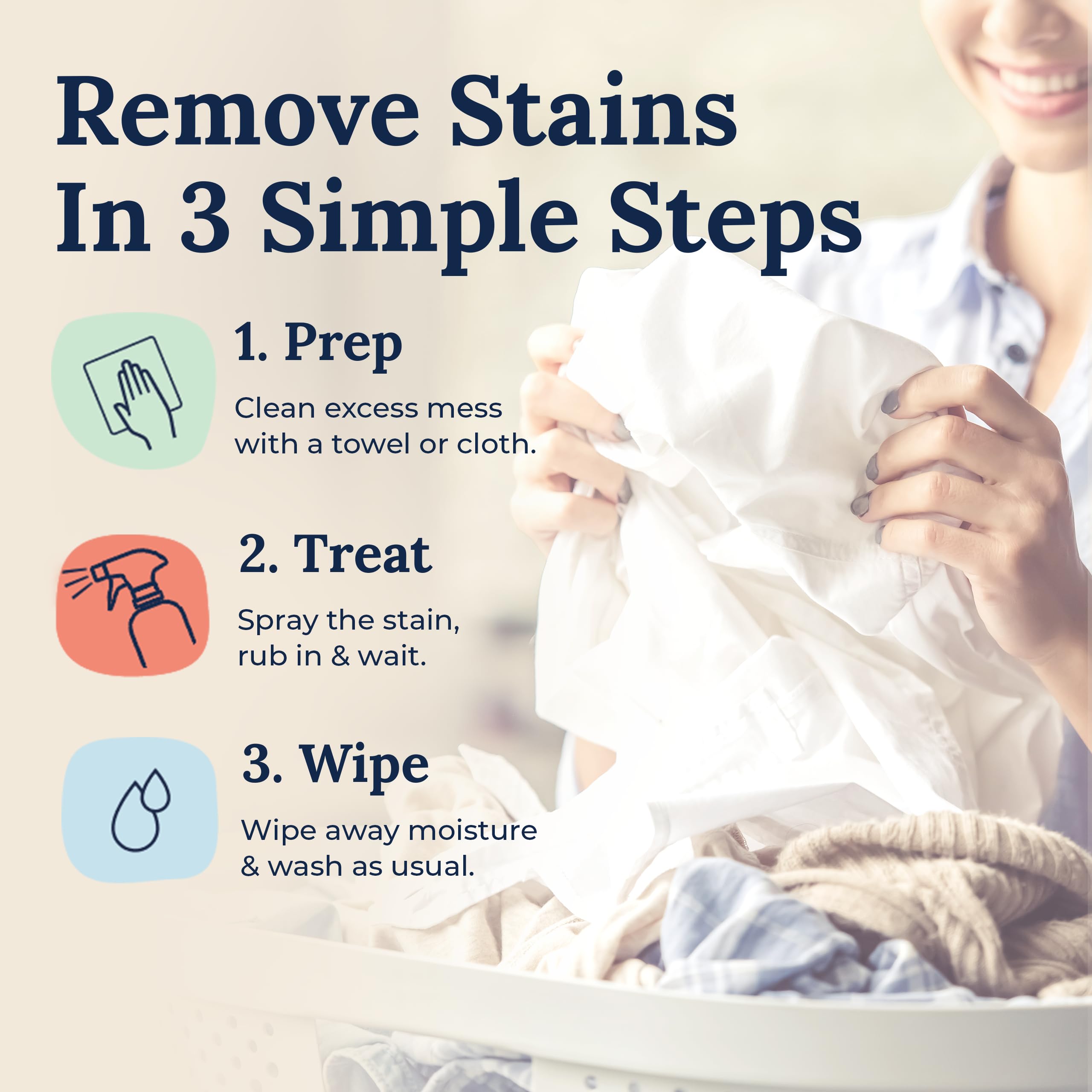 Miss Mouth's Messy Eater Stain Treater Spray - 4oz Baby Stain Remover for Food, Grease & Coffee - Safe for Newborn Clothes & Underwear - No Dry Cleaning Needed - Perfect for Laundry & Fabric Care at Home