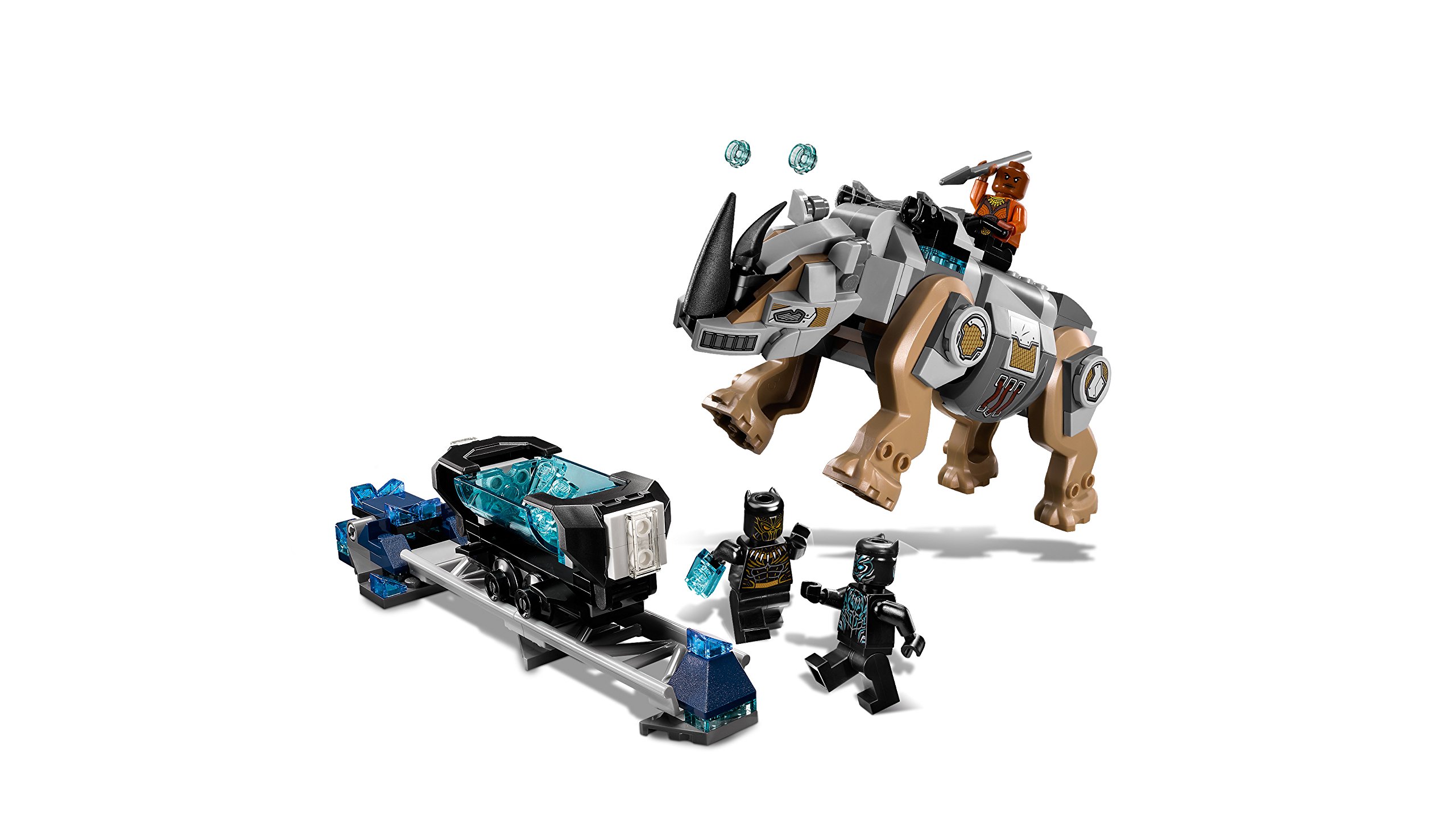 LEGO Marvel Super Heroes Rhino Face-Off 76099 Building Kit (229 Pieces) - Superhero Toy Set for Kids, Creative Play & Collectible Marvel Gift for Boys & Girls Ages 6+ - Perfect for Birthday, Christmas & Role-Playing Adventures