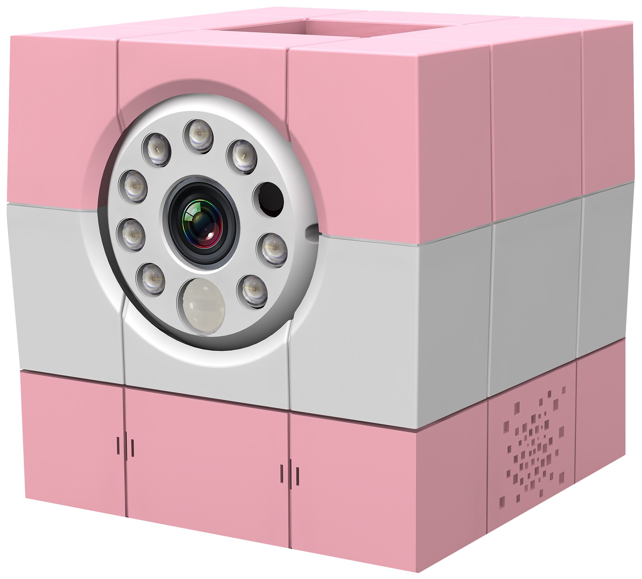 Amaryllo Baby PlusHD Baby Monitor Camera - 1080p HD Video, Night Vision, Two-Way Audio, Motion Detection, Pink - Perfect for Nursery, Bedroom, and Child Safety Monitoring