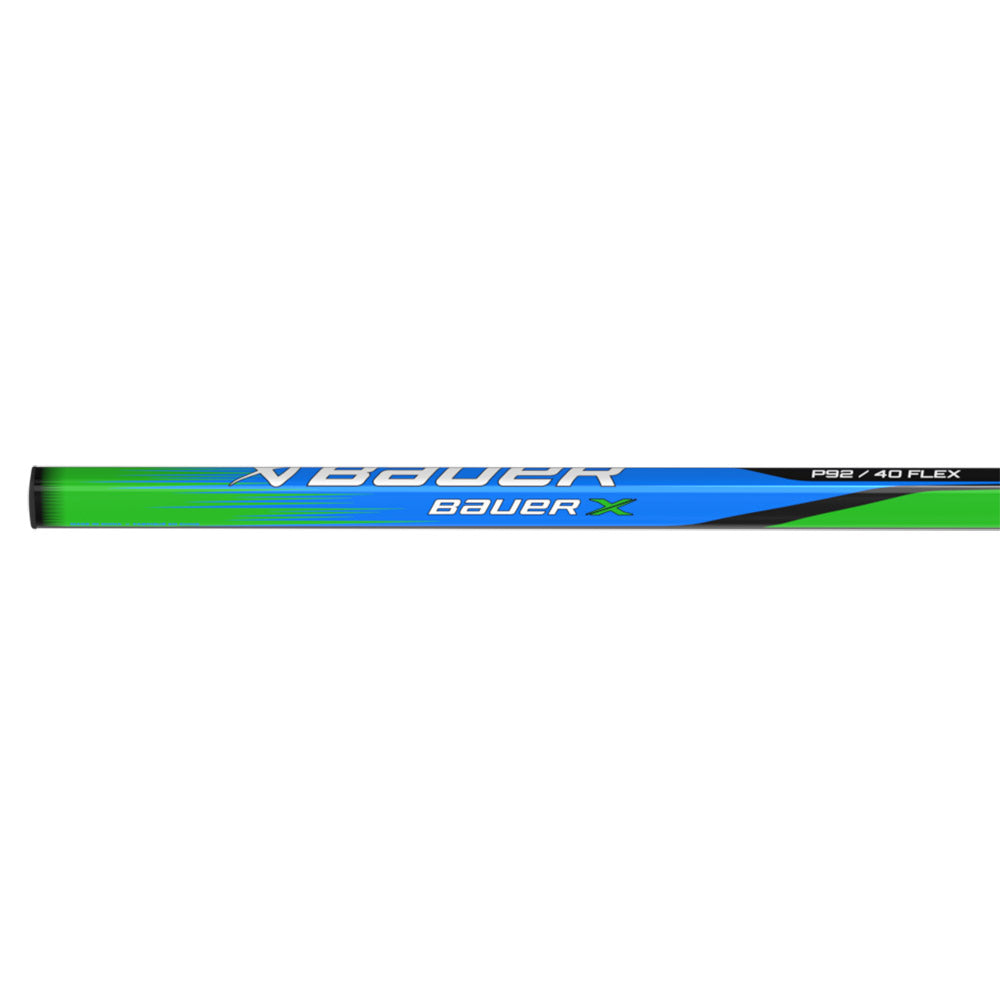 Bauer X 2023 Junior Ice Hockey Stick - Lightweight Composite Youth Hockey Stick for Kids & Teens - Perfect for Practice, Training & Games