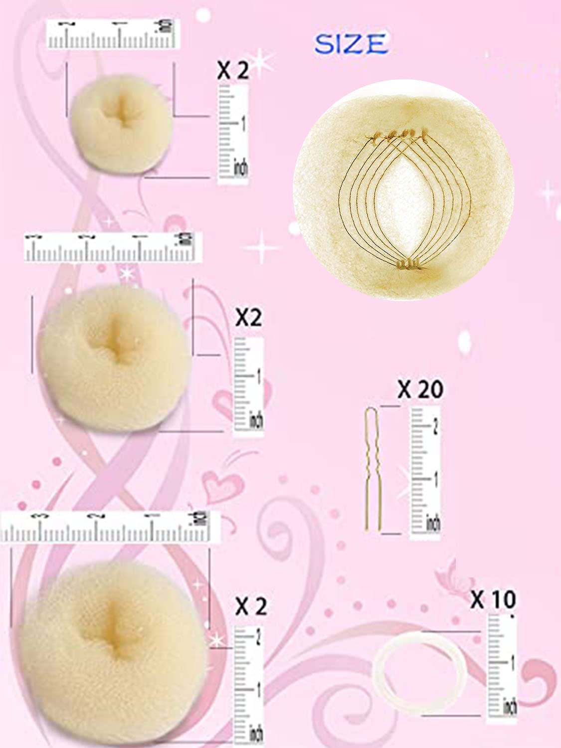 37-Piece Hair Bun Maker Set (3.5
