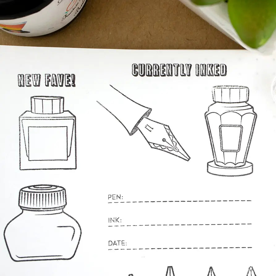 4x6 Clear Stamp Set with 16 Designs - Perfect for Scrapbooking, Card Making, and DIY Crafts
