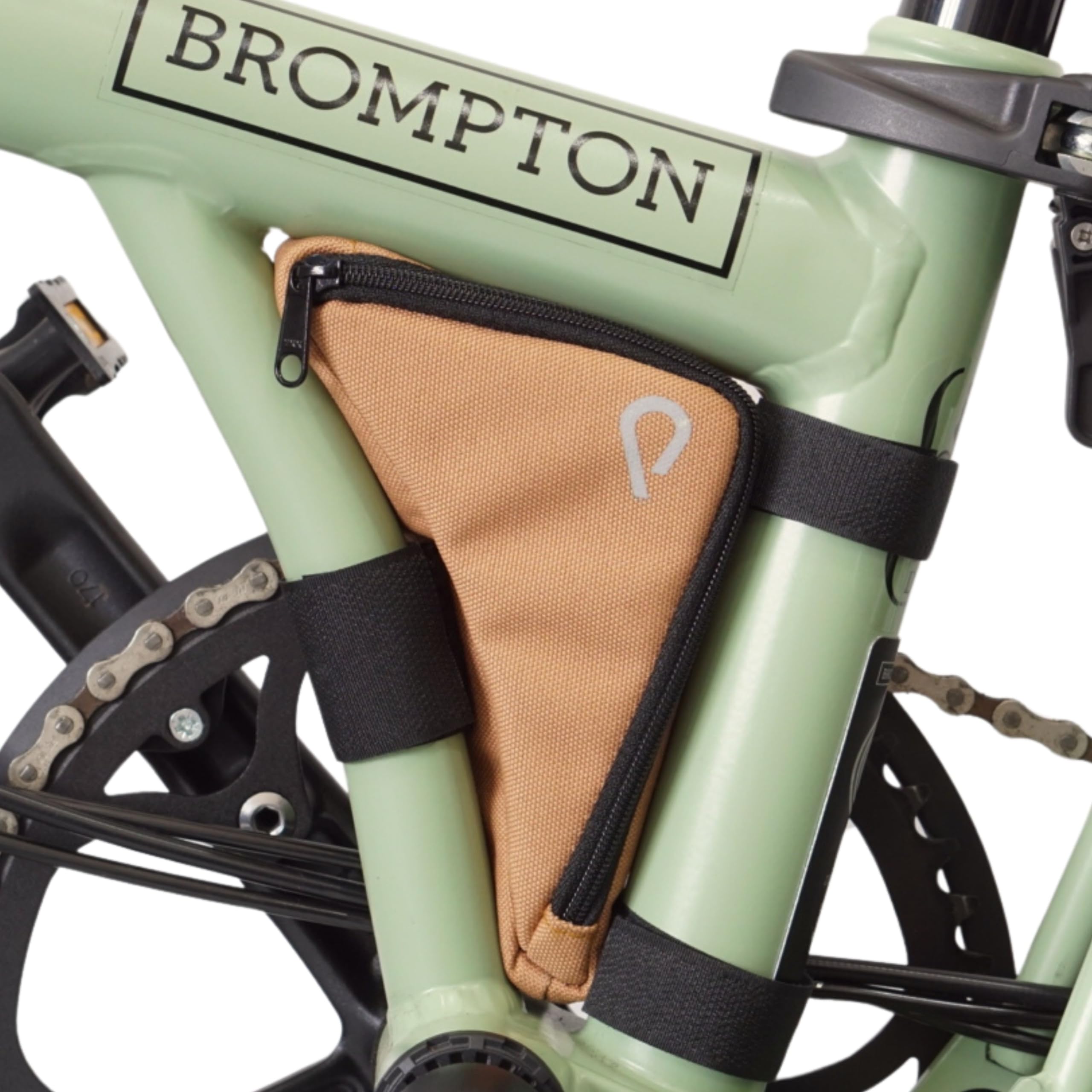 Vincita BOOMERANG BAG - Waterproof Bike Frame Bag for Brompton Bicycle - Durable Cycling Accessories for Commuting, Travel & Urban Riding