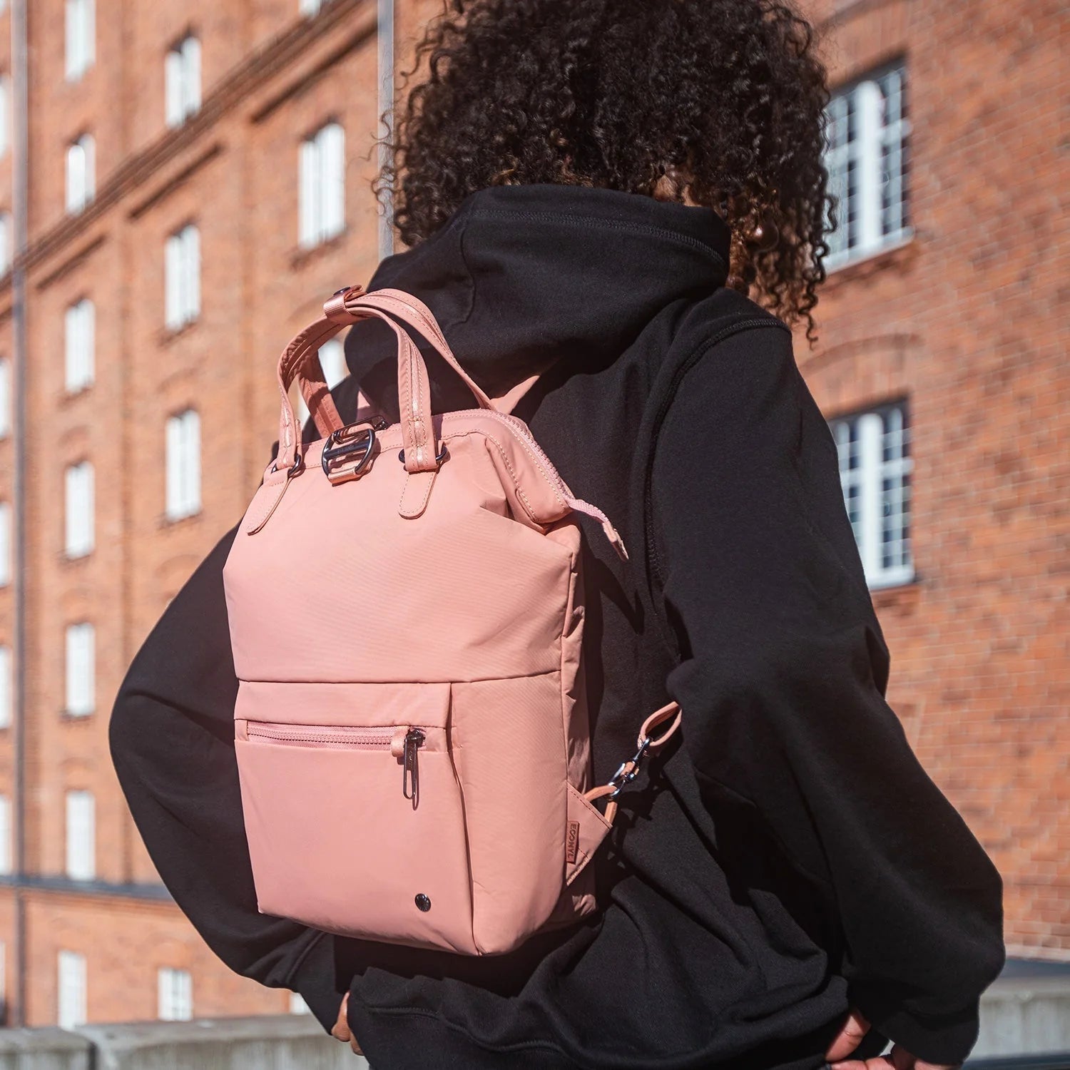 Pacsafe Citysafe CX Anti-Theft Mini Backpack for Women & Men - Secure Travel Daypack for Commuting, Sightseeing & Urban Adventures