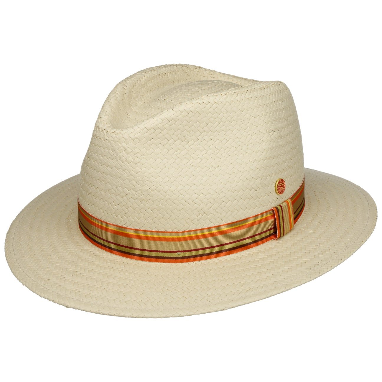 Stylish Mayser Mathis Straw Hat for Women - Summer Beach Hat with UV Protection - Perfect for Outdoor, Travel, and Vacation