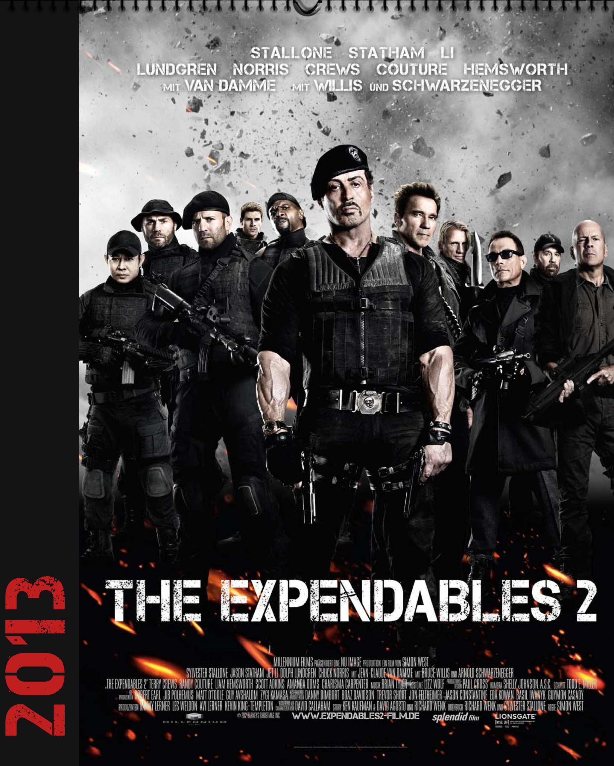The Expendables 2 - Back for War (Limited Super Deluxe Edition) [Blu-ray] | Action Movie Collection | Perfect for Movie Nights & Action Fans